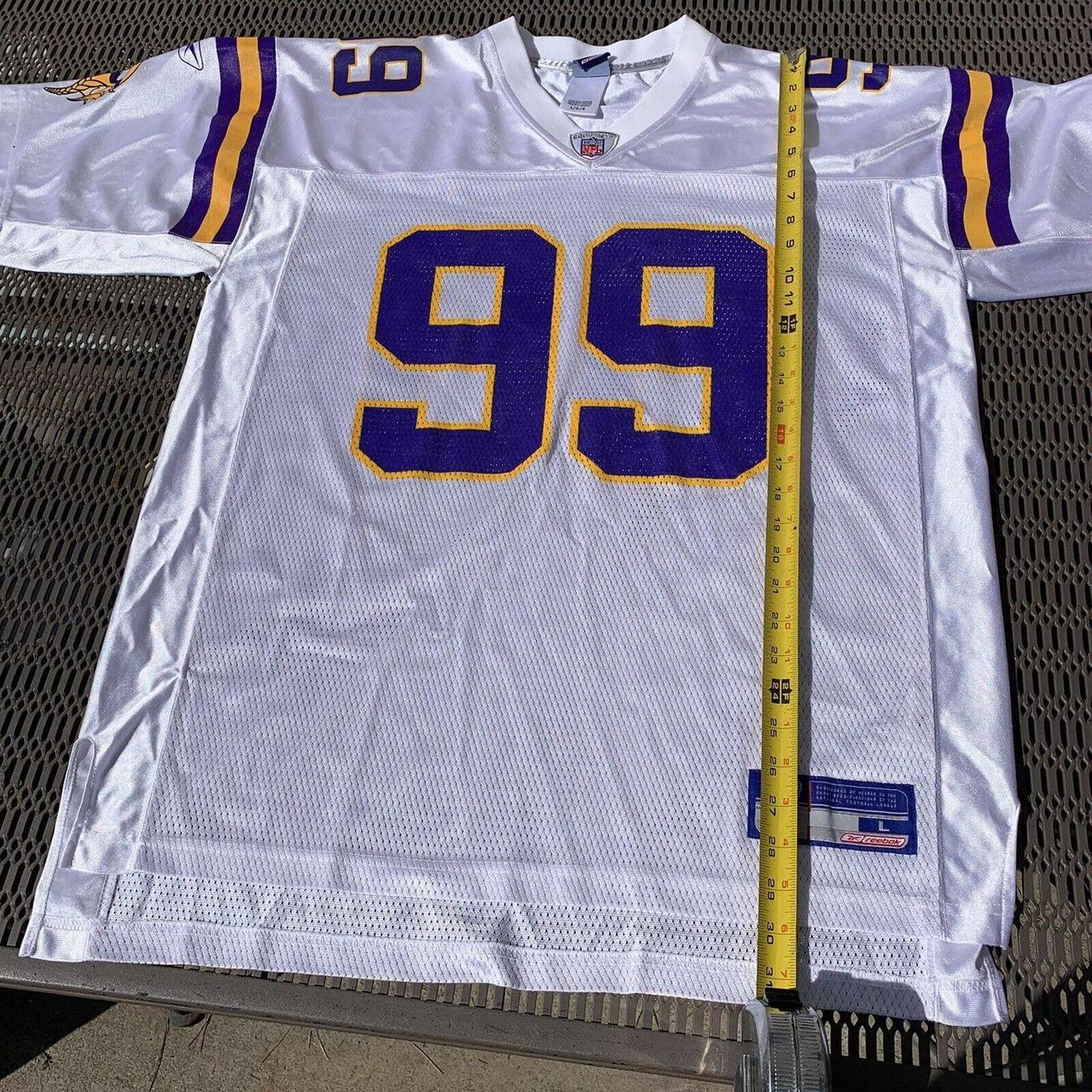 VINTAGE Minnesota Vikings Jersey 99 Chris Hovan Reebok NFL Football Youth  2T EUC