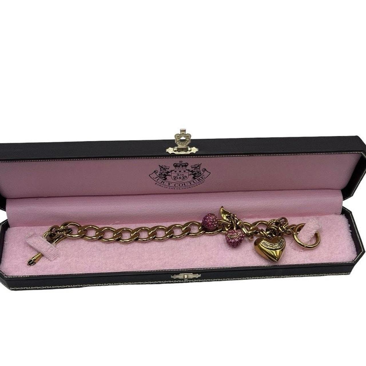 Brand New Brand NEW! 2024 Juicy Couture Puff HEART Bracelet Charm