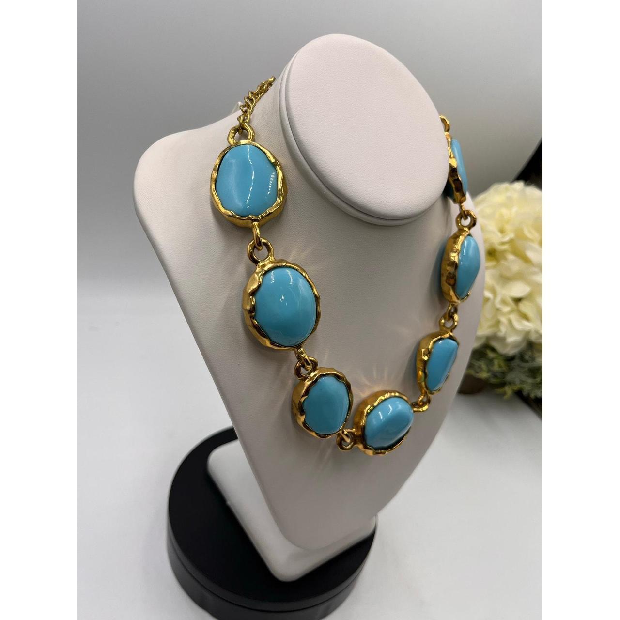 Kenneth Jay Lane Women's Jewelry - Blue/Gold – KE… - image 3