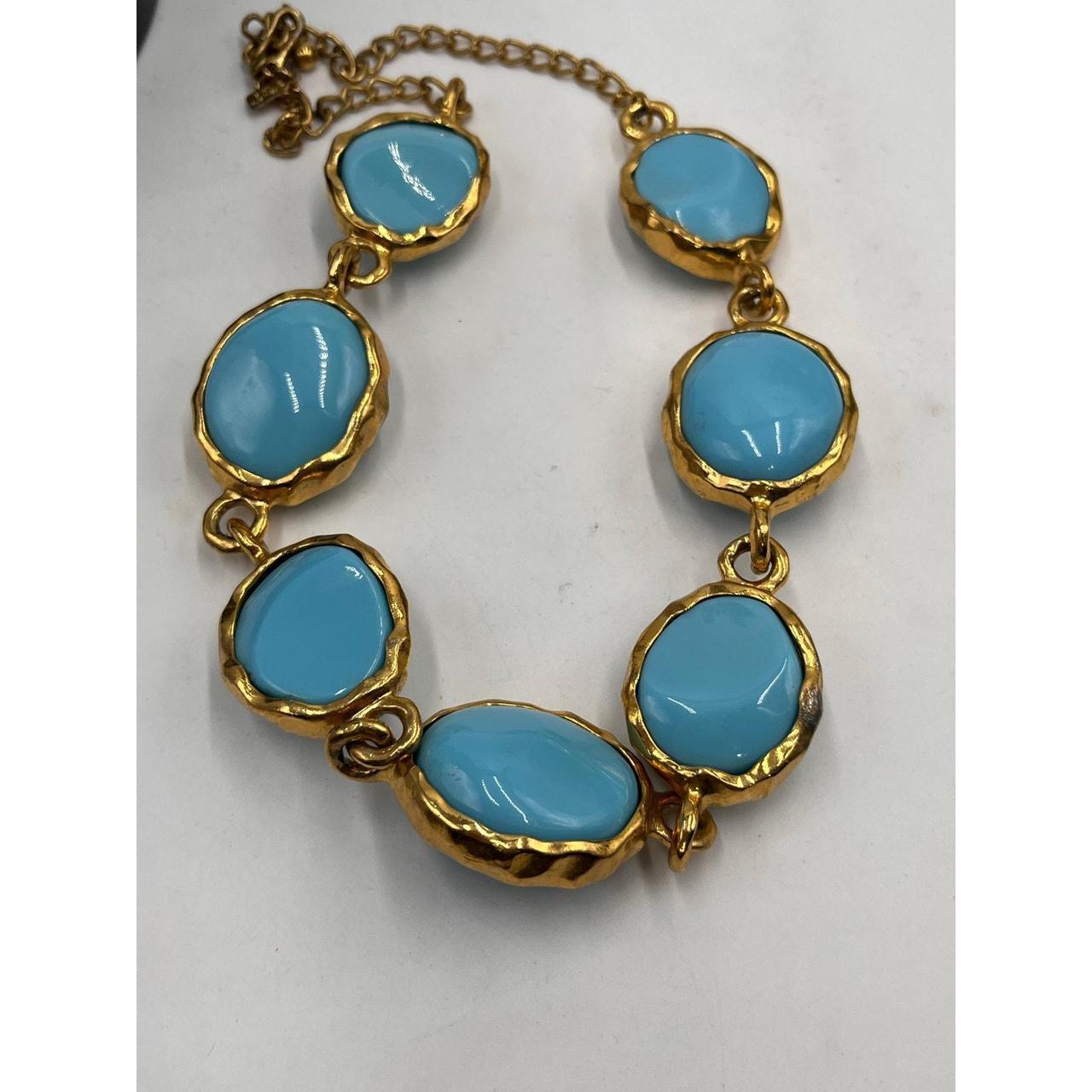 Kenneth Jay Lane Women's Jewelry - Blue/Gold – KE… - image 4