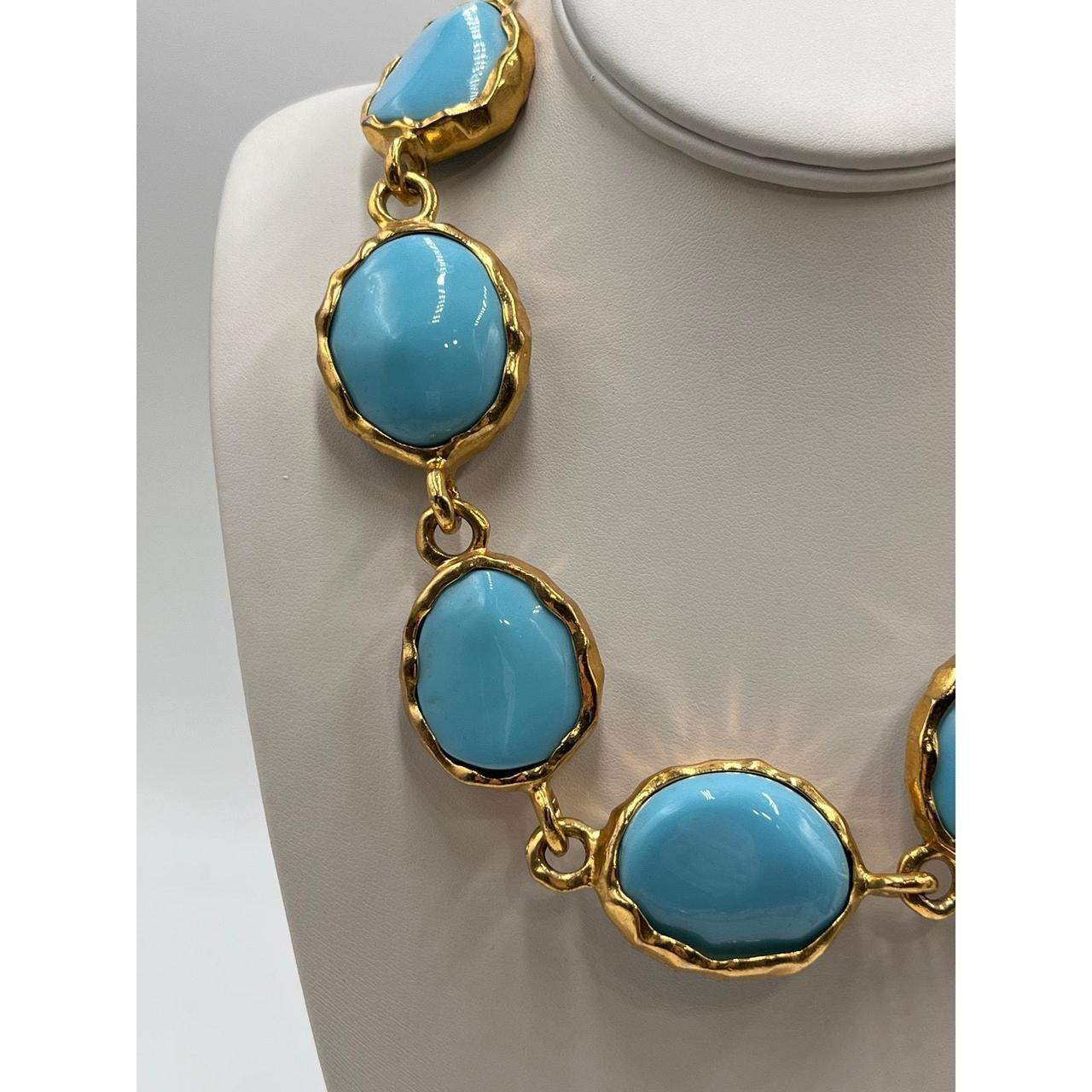 Kenneth Jay Lane Women's Jewelry - Blue/Gold – KE… - image 2