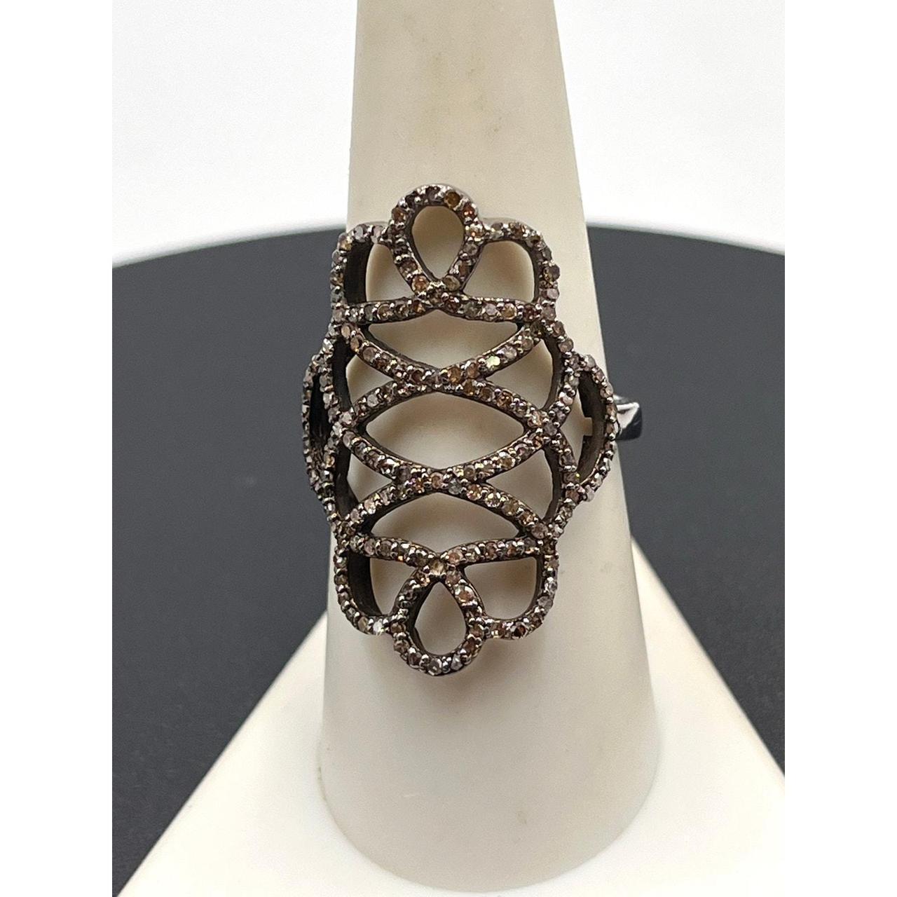 Source Unknown Women's Ring - Brown/Grey – Design… - image 5