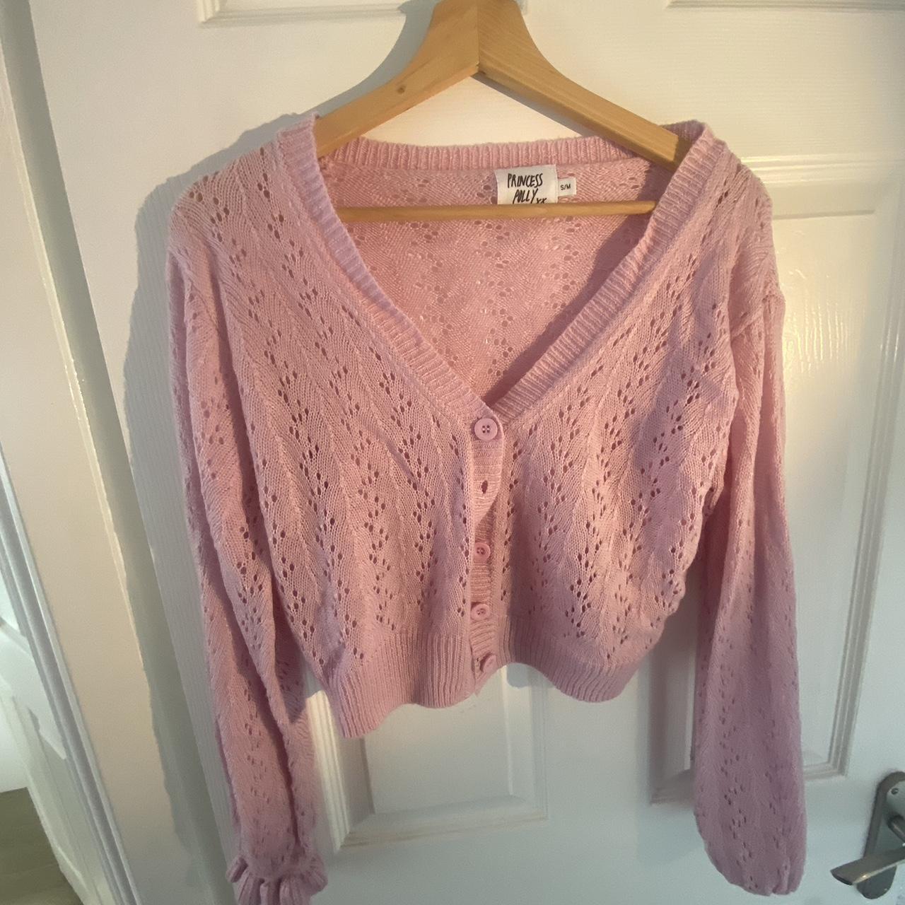 Princess Polly Women's Pink Coat Depop