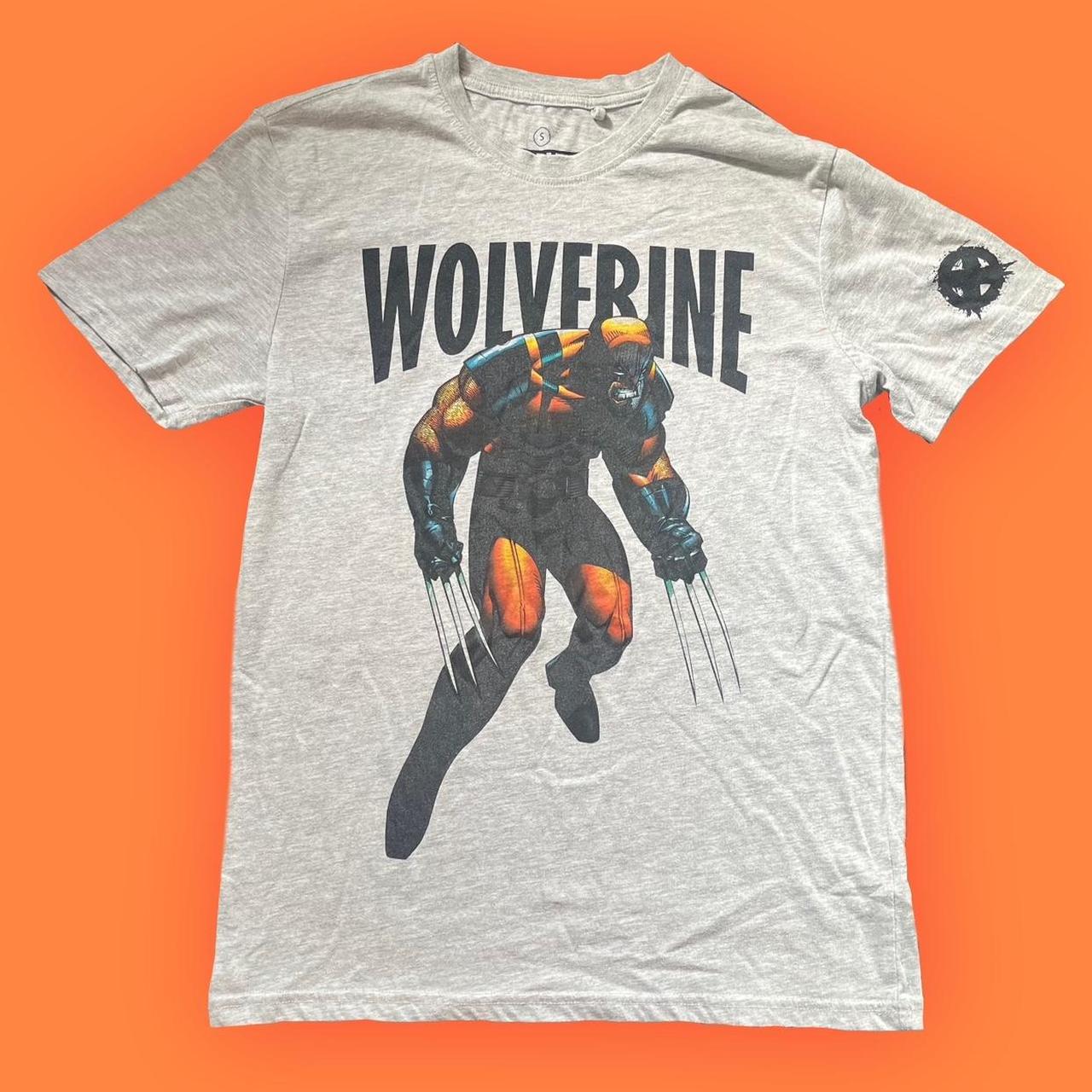 Marvel, wolverine T-shirt with a graphic print on... - Depop