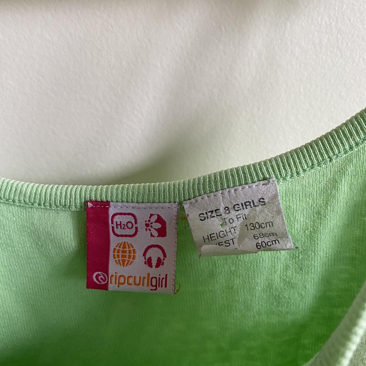 Retro RipCurl Girls Singlet kids 🌸 Size 8 years... - Depop