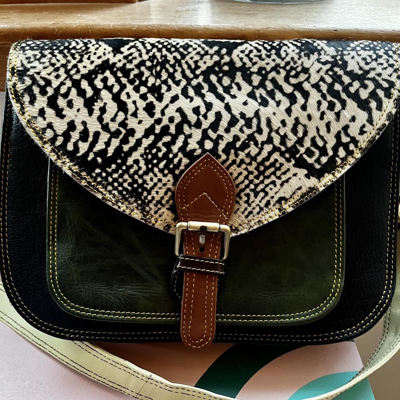 Nephele Libby bag in green midnight snake. Made from... - Depop