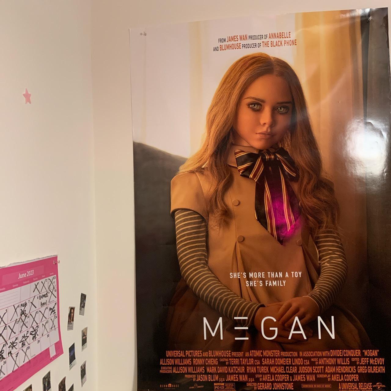 New, Megan poster! Barely tethered (4 push pin... - Depop