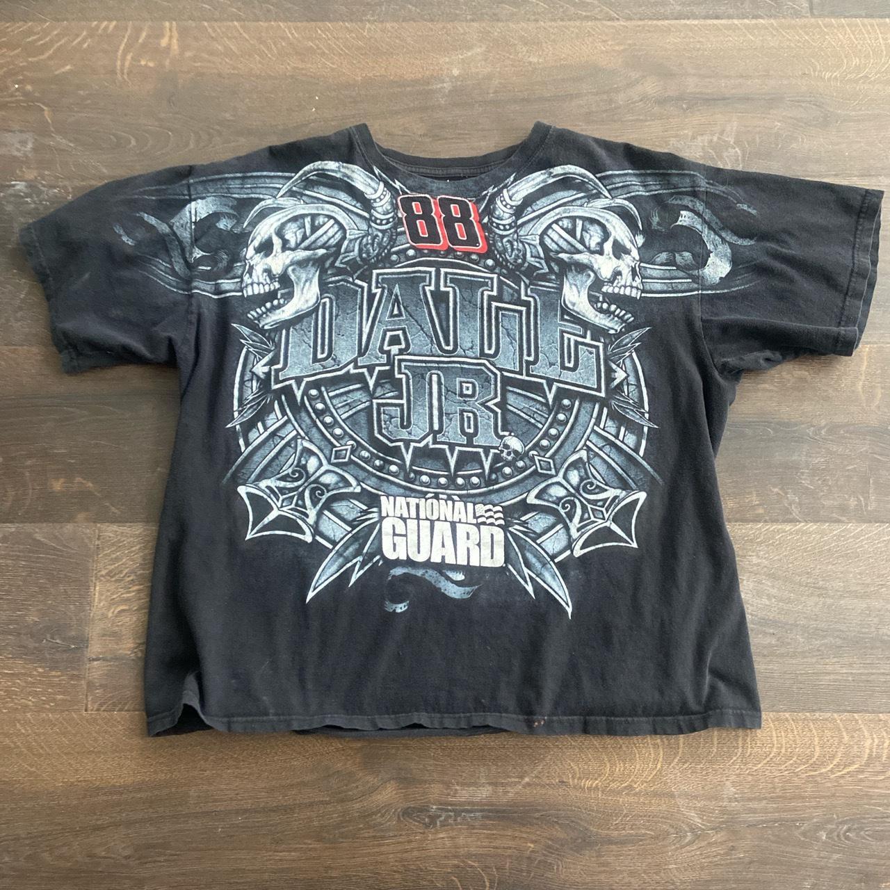 Chase Authentics Men's Black and Grey T-shirt
