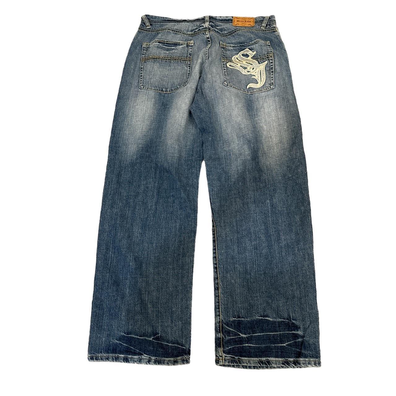 Vintage 2000s Y2k embroidered jeans Similar to... - Depop