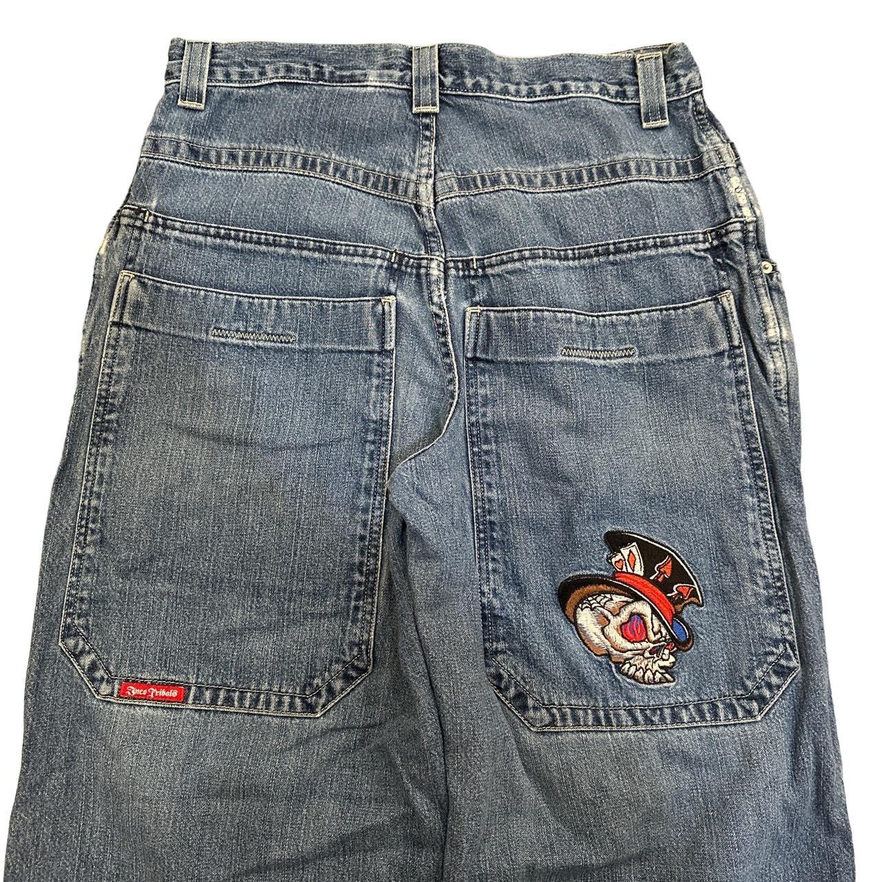 Jnco Jean tribals Super cool tribal skull ace... - Depop