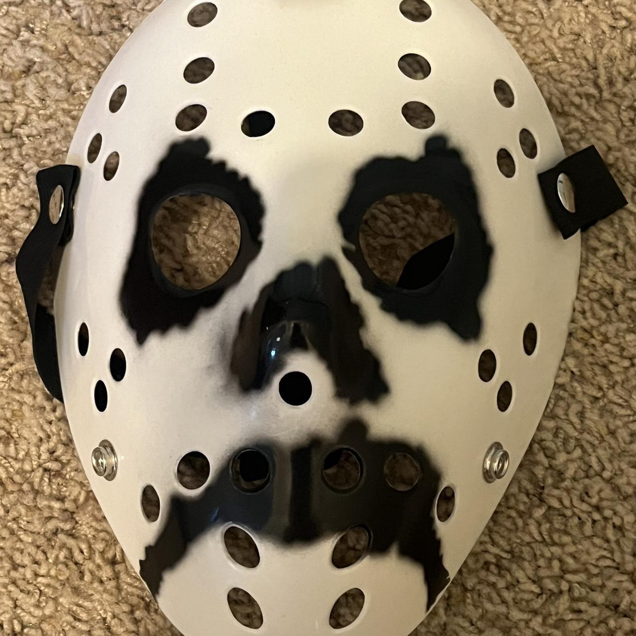 HAUNTED MOUND HAROLD HOCKEY MASK opened, tried... - Depop