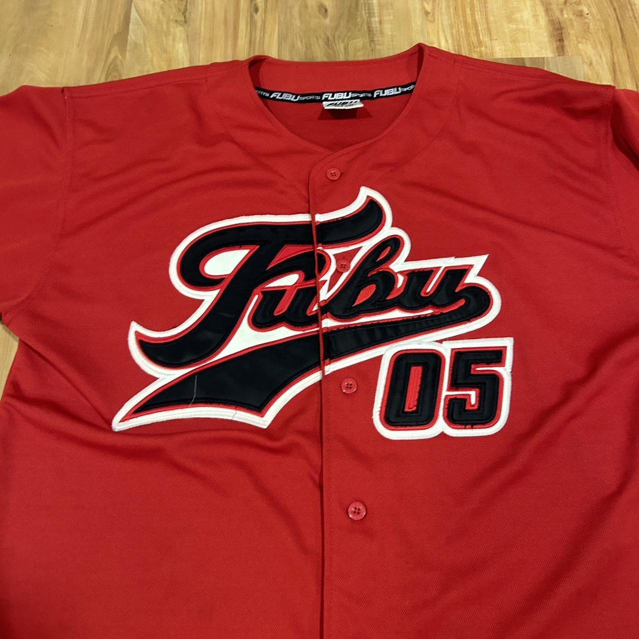 Fubu Baseball Jersey Size:xxxl - Depop