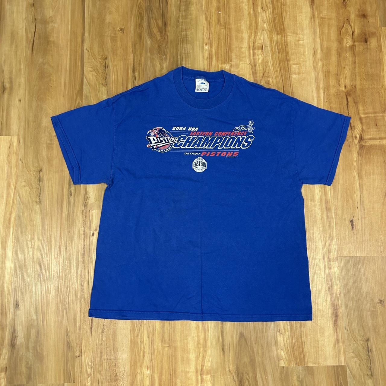 2004 Pistons eastern conference champions tee Size... Depop