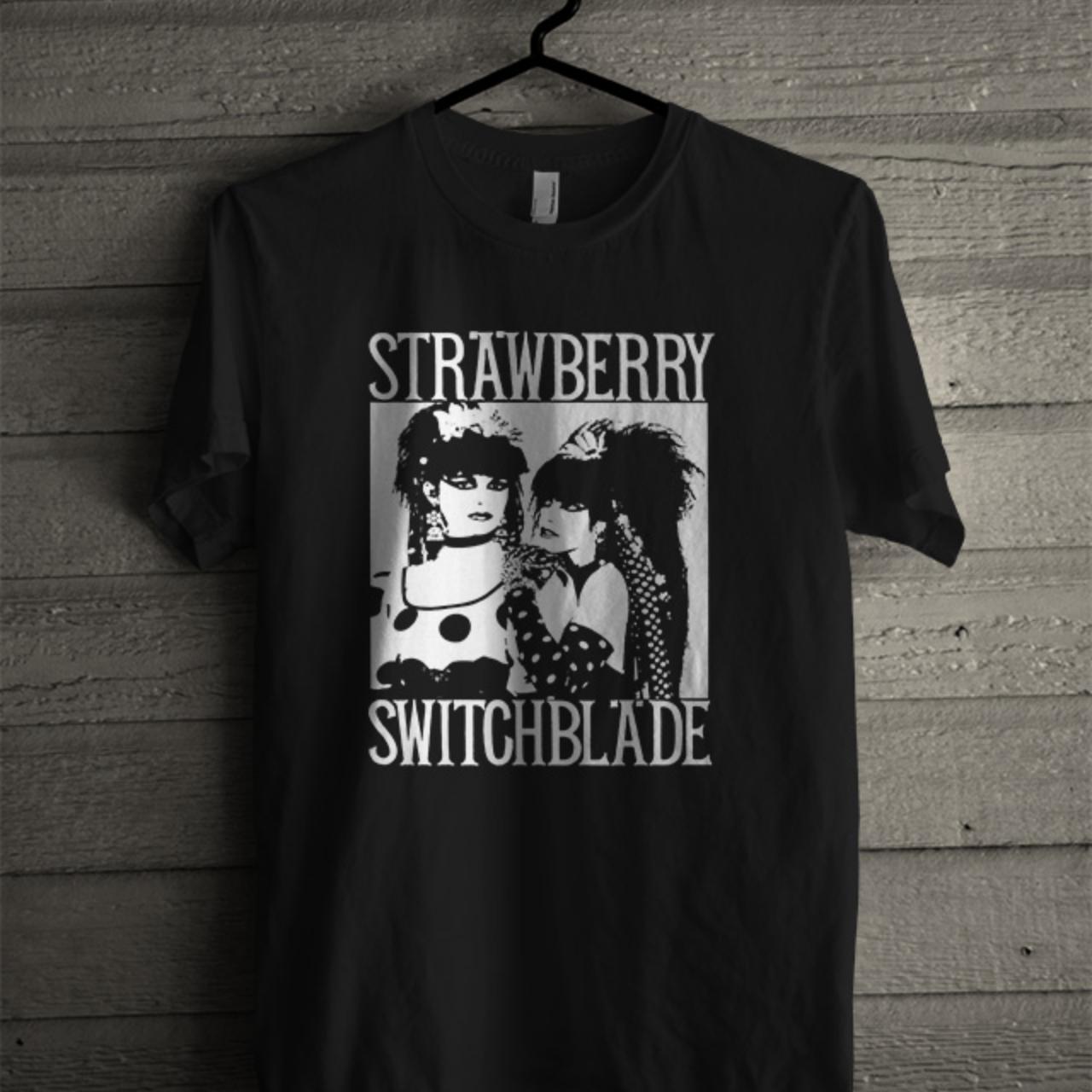 strawberry switchblade Secondhand Shirts Unisex... - Depop