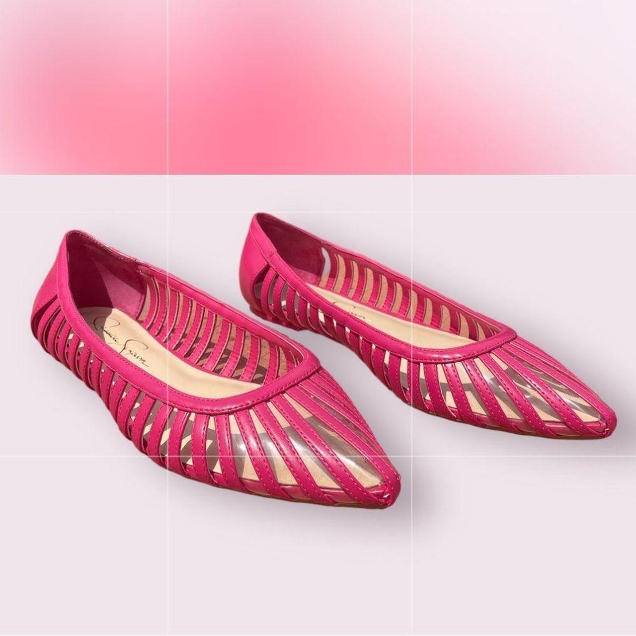 Jessica simpson hot pink hot sale shoes