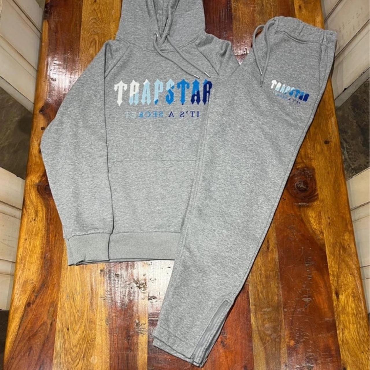 Trapstar Ice Blue Tracksuit Size M in perfect... Depop