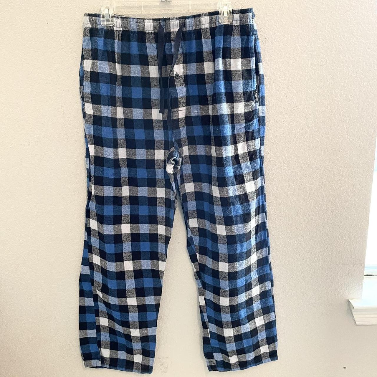 Hanes Classics Men’s Plaid Pajama Pants ️ no tag... - Depop