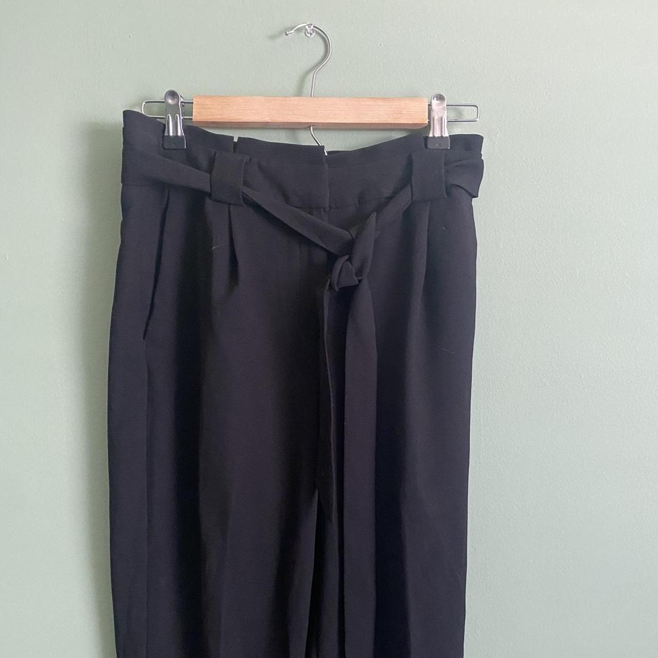 Express High Waisted Paperbag Ankle Pant (First two - Depop