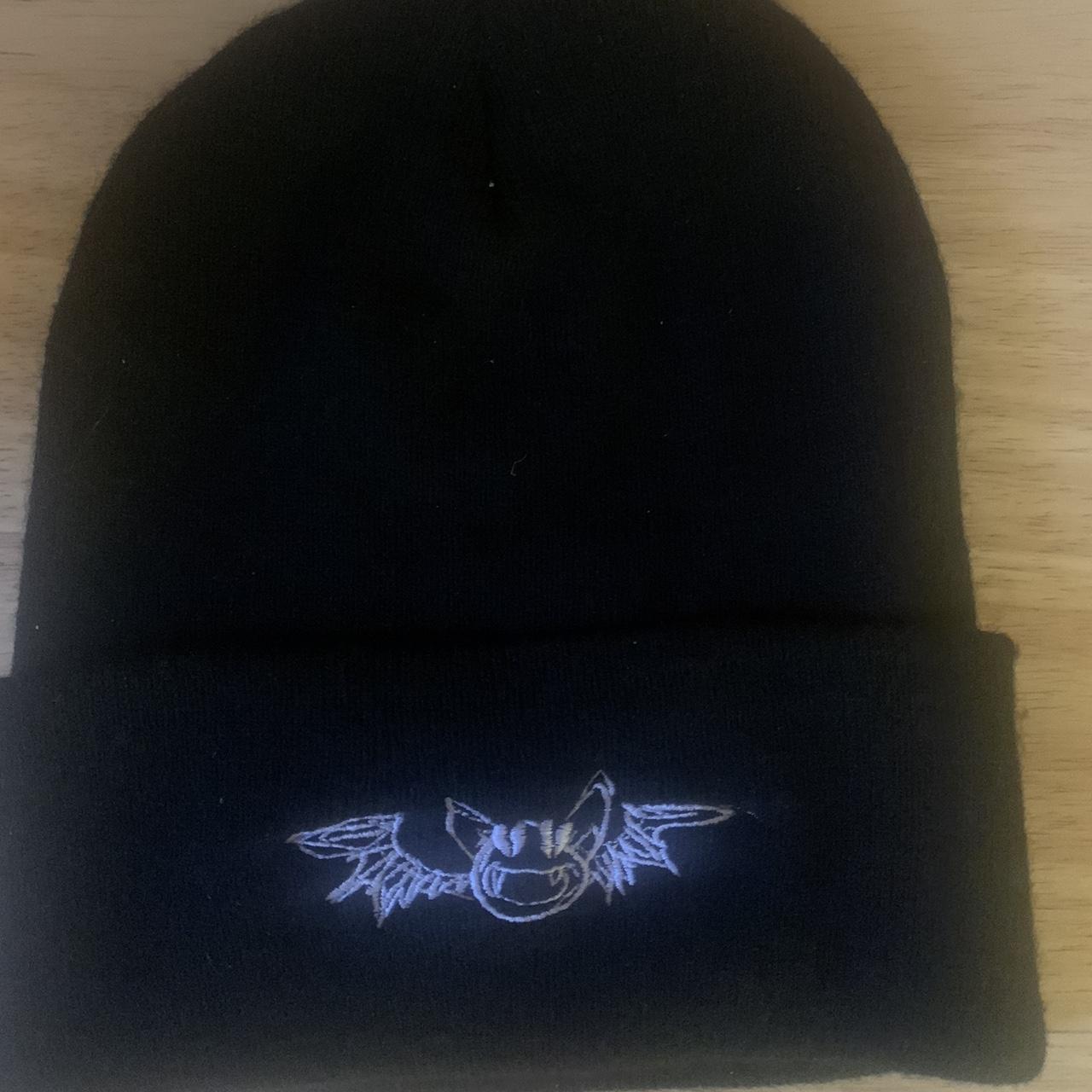Yungblud bat beanie. With Blud logo. Lightly worn.... Depop