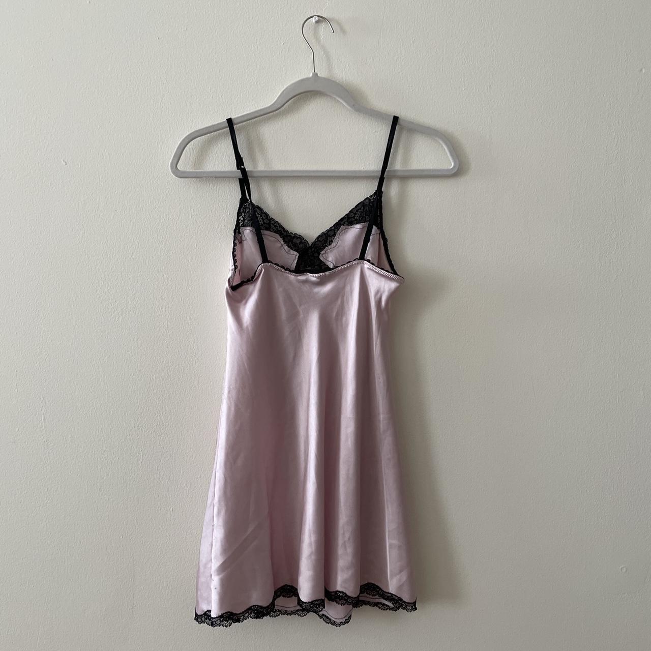 Victoria's Secret Women's Pink and Black Nightwear | Depop