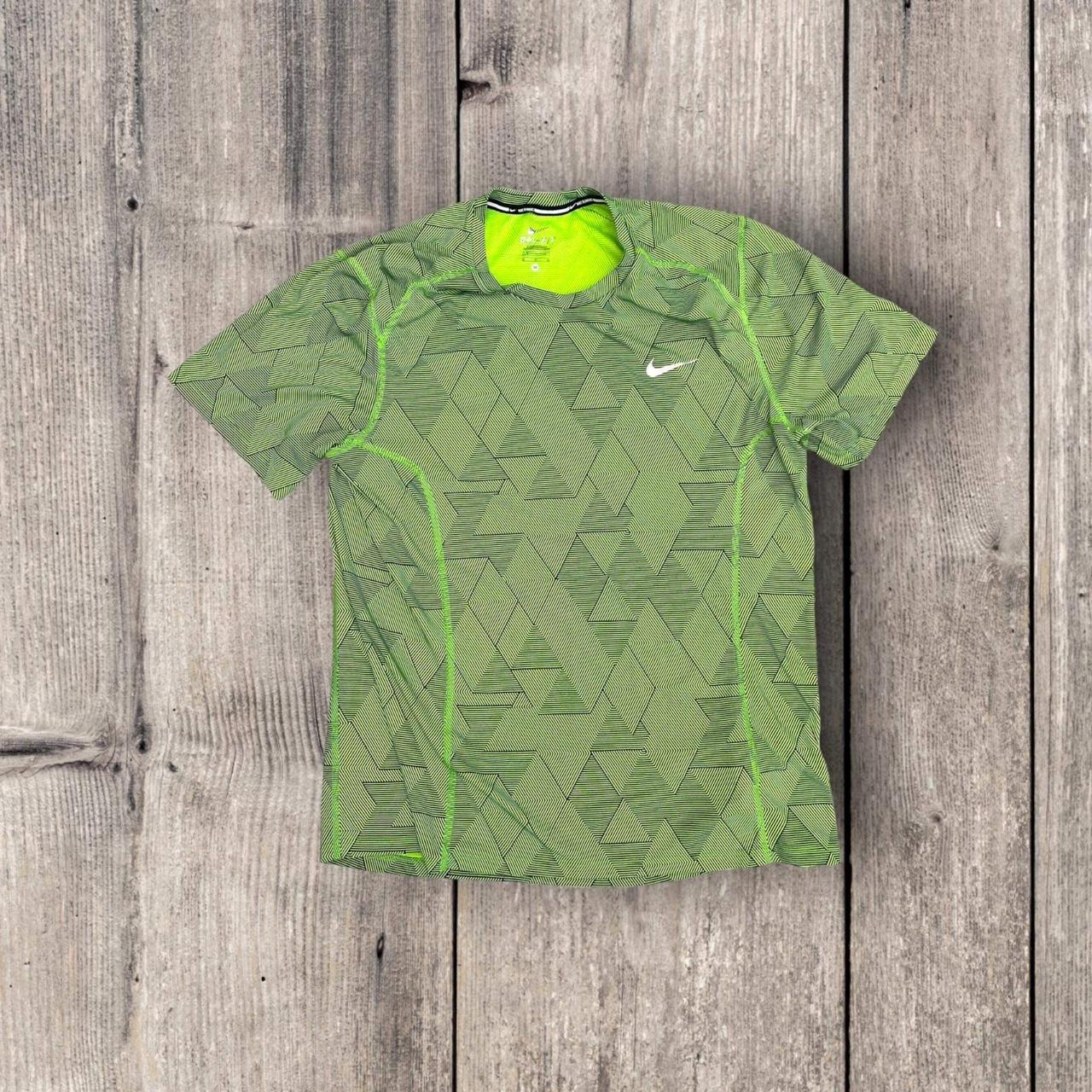Nike Dri fit reflective T-shirt ️Size label -... - Depop