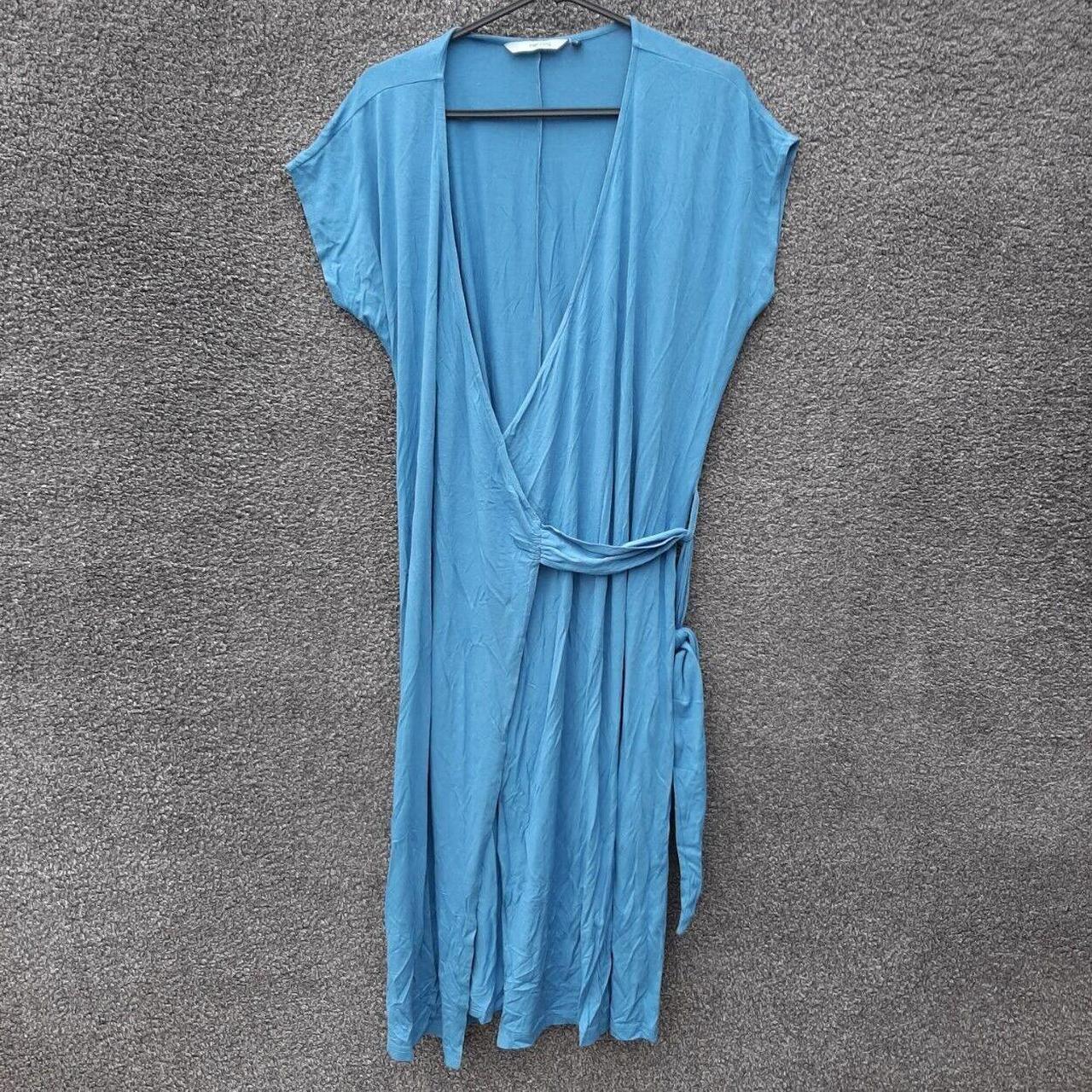 Redherring Dress Womens Size 16 Light Blue Solid Depop