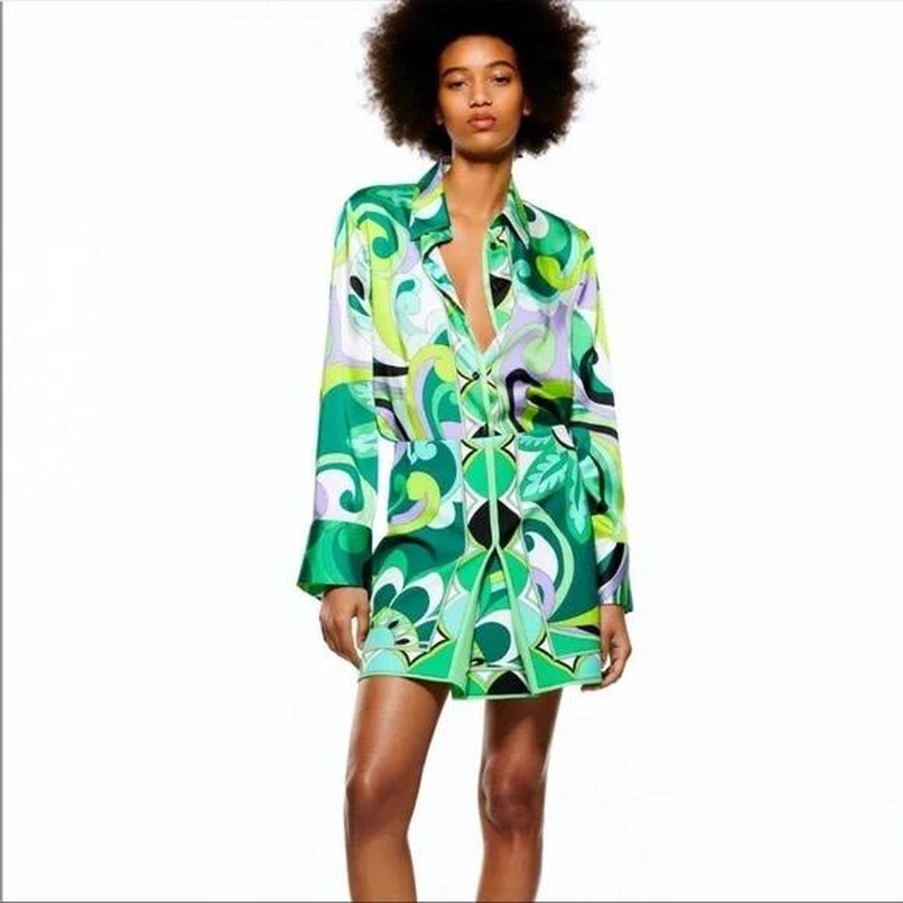 Zara skirt & shirt set zara coord summer Depop