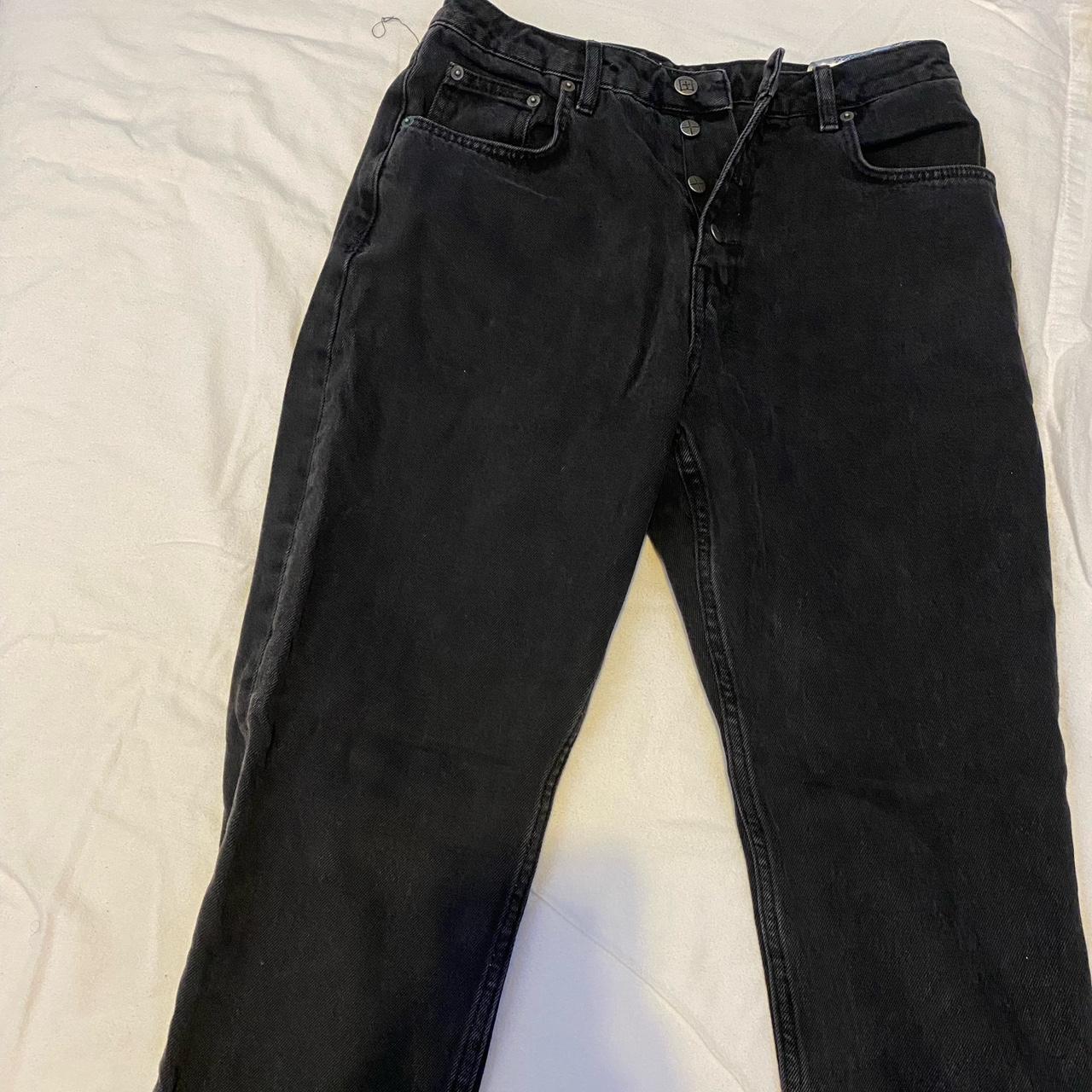 Ksubi black denim mom jeans size 29” - Depop