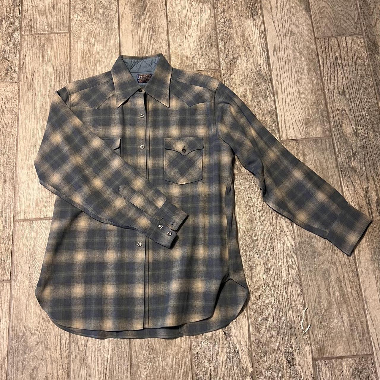 Pendleton Wool Flannel 🐑 Size Large Made in the USA... - Depop