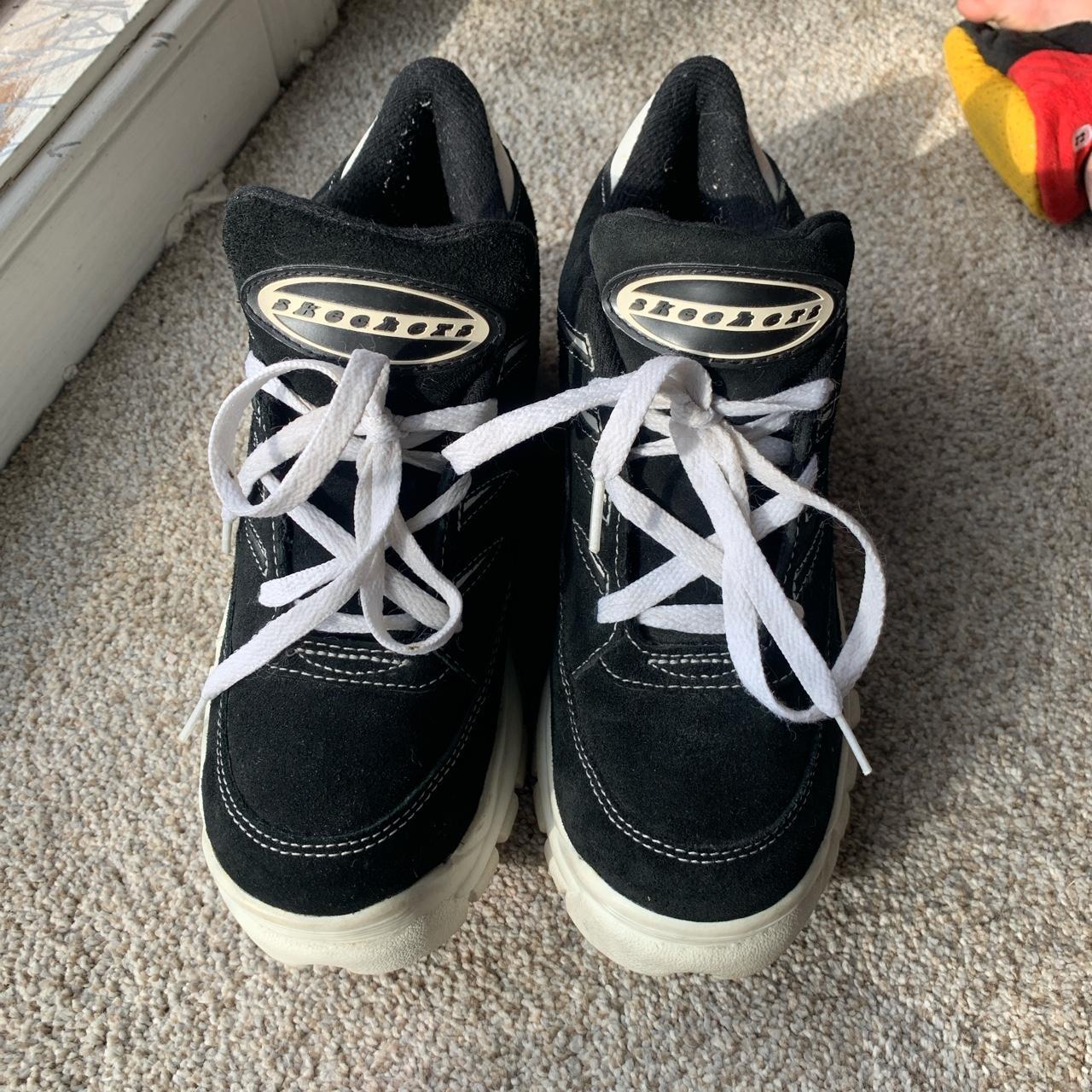 Vintage 90s platform Skechers Sneakers Size 9... - Depop
