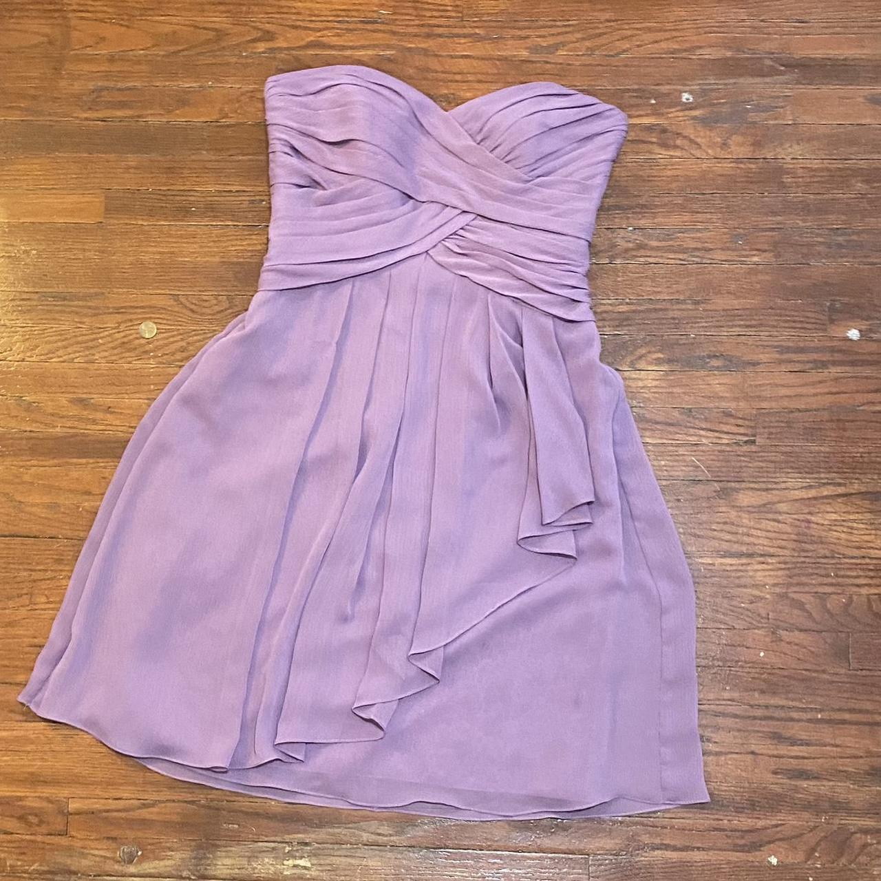 Davids Bridal Purple Dress