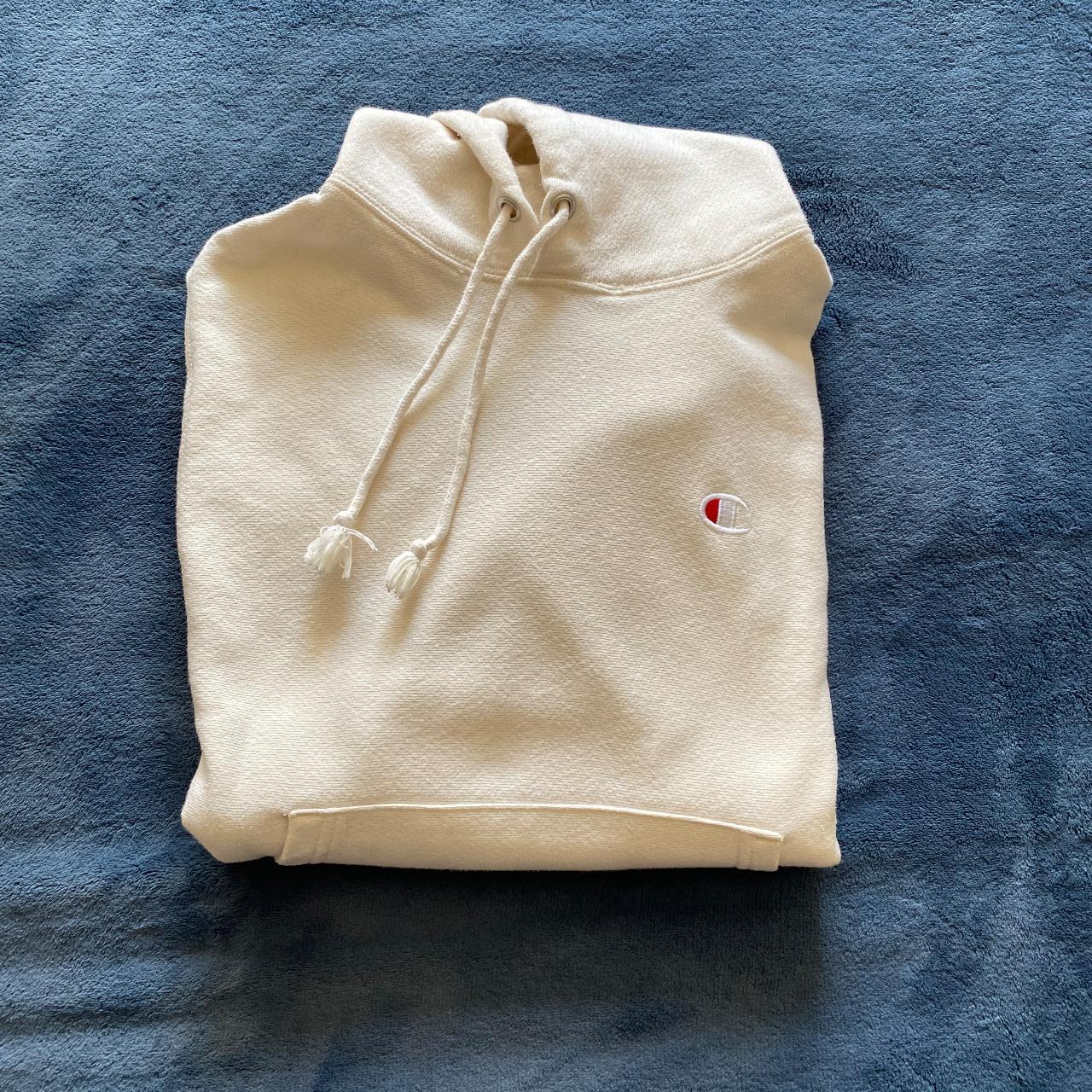 Champion Reverse Weave Hoodie Mens Tan Champion Hoodie Clothing