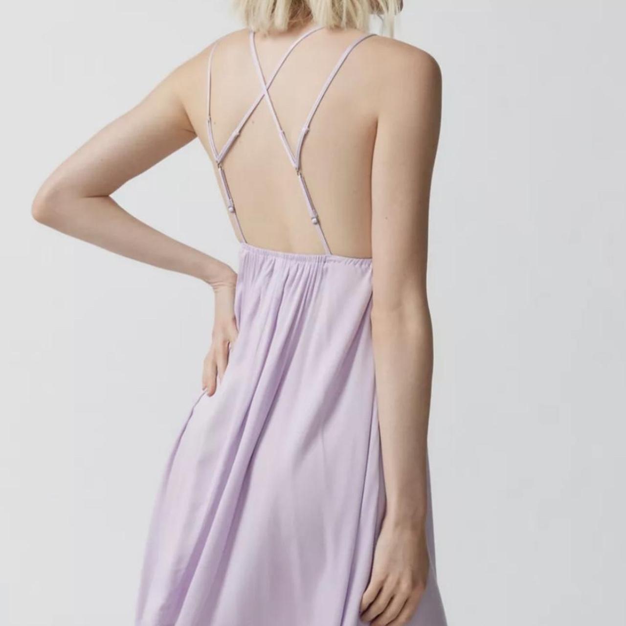 Ecote Clover Strappy-back Mini Dress