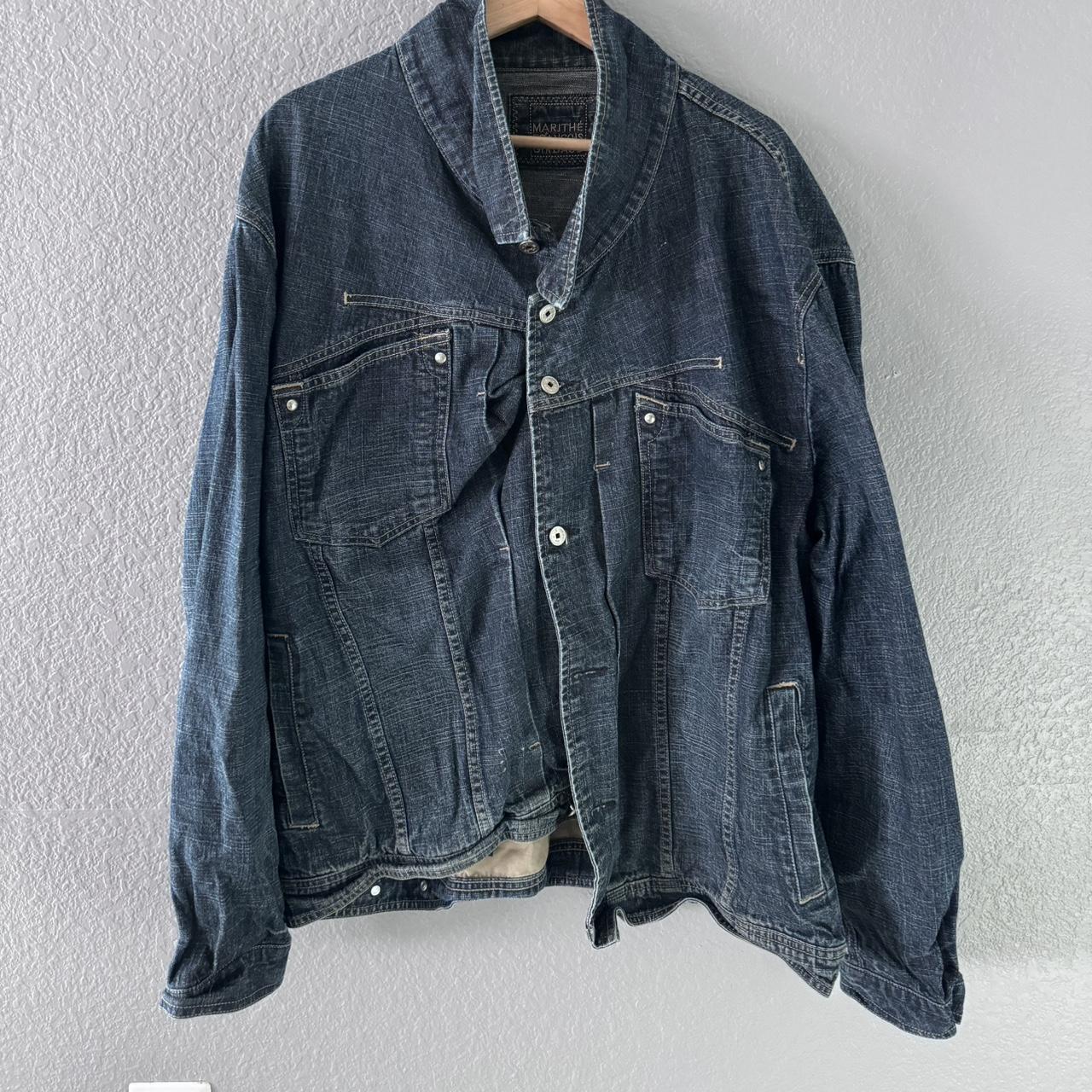 Vintage girbaud Jean jacket XL - Depop