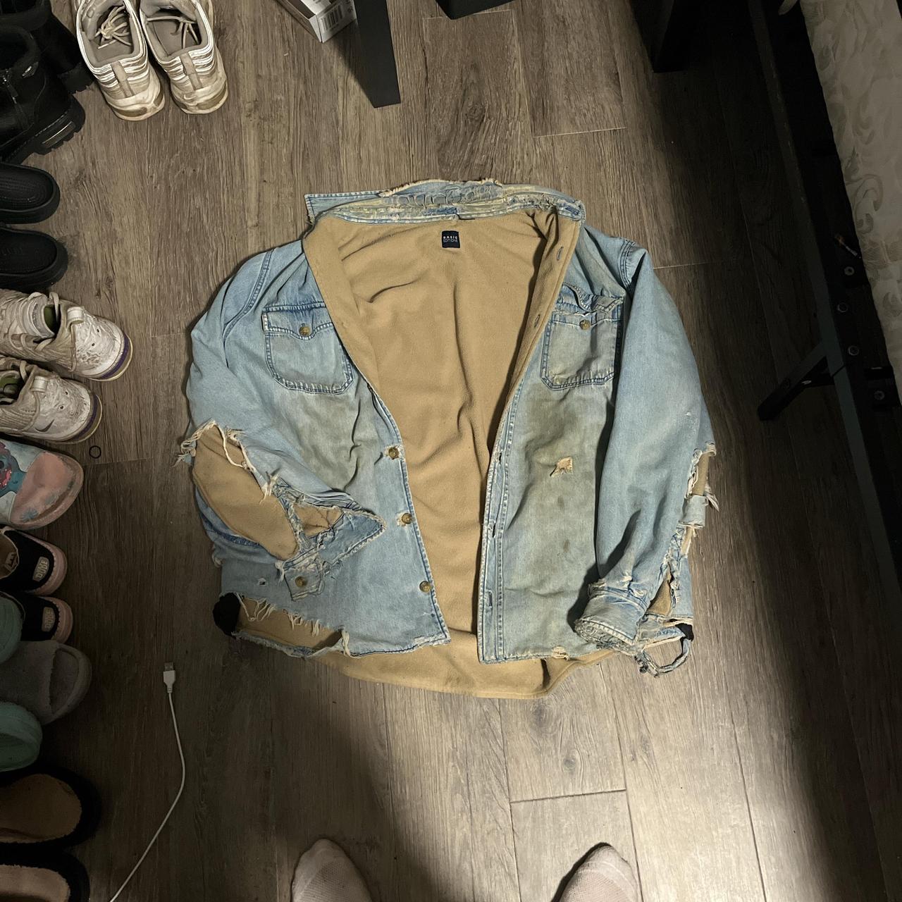 Basic Editions Men's Jacket - Blue/Multi - L – Vi… - image 1