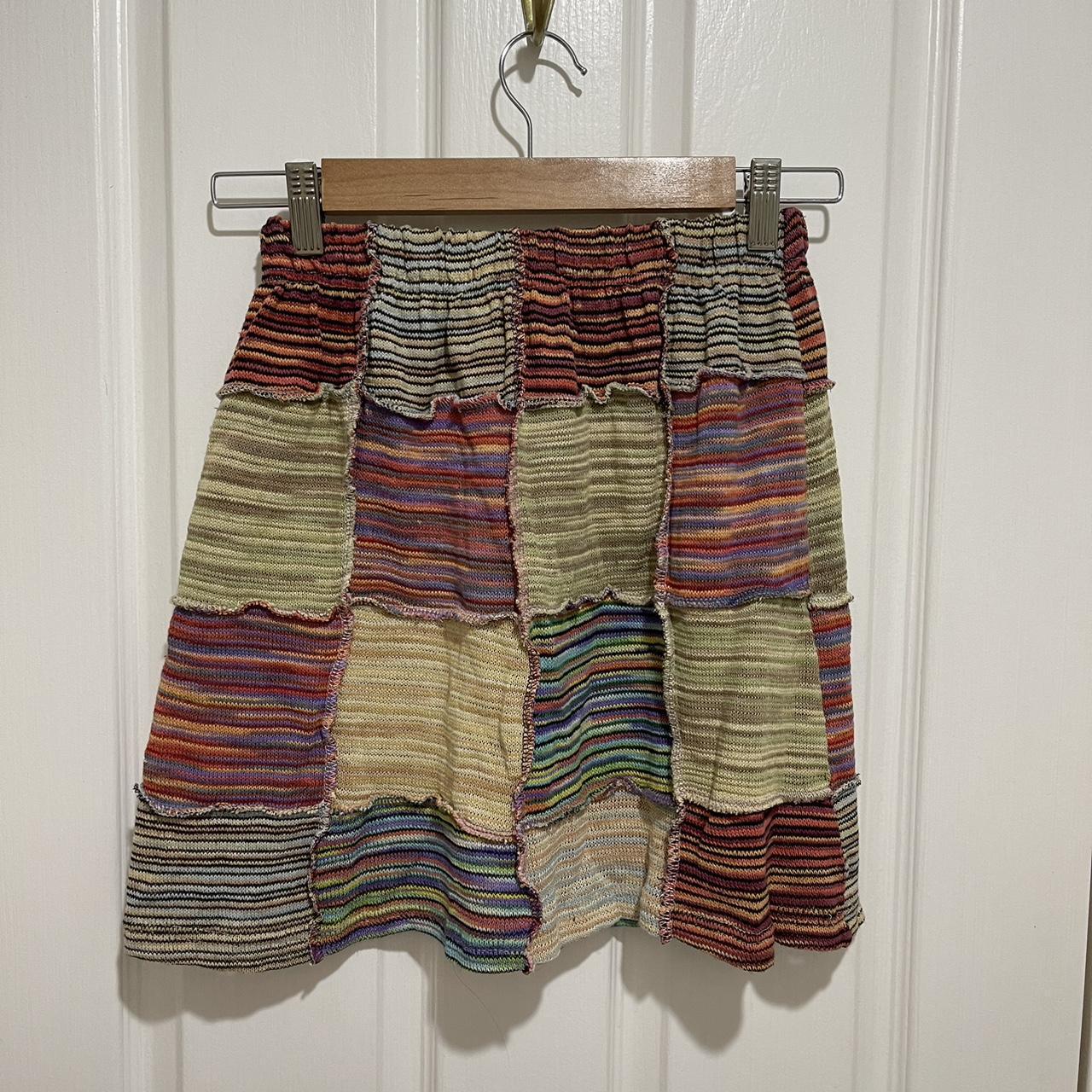 Tree of life colourful skirt - Depop