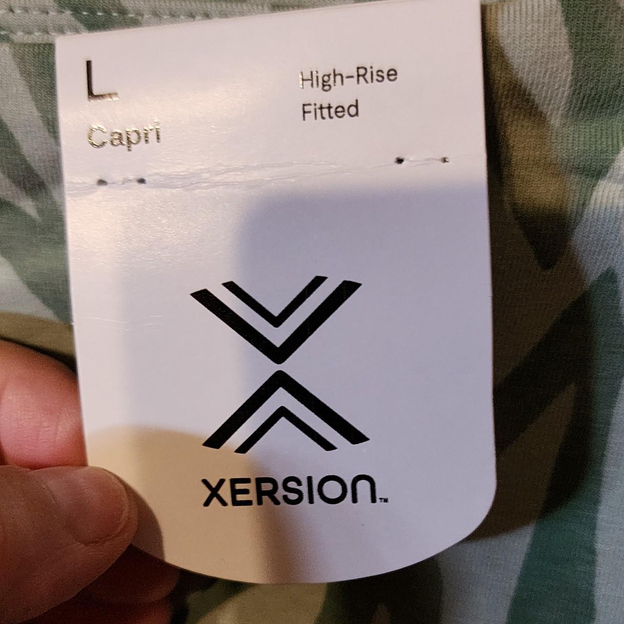 Xersion High Rise Capri Legging Size XL Xersion High - Depop