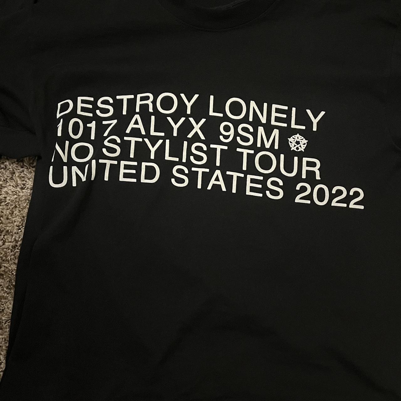 destroy lonely tour merch 1017 alyx longsleeve brand... Depop