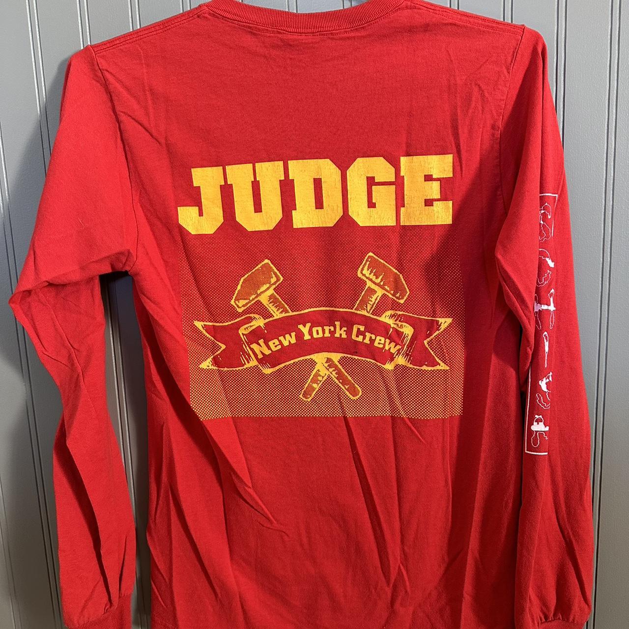 Judge Schism New York Crew 4 sided long sleeve... - Depop