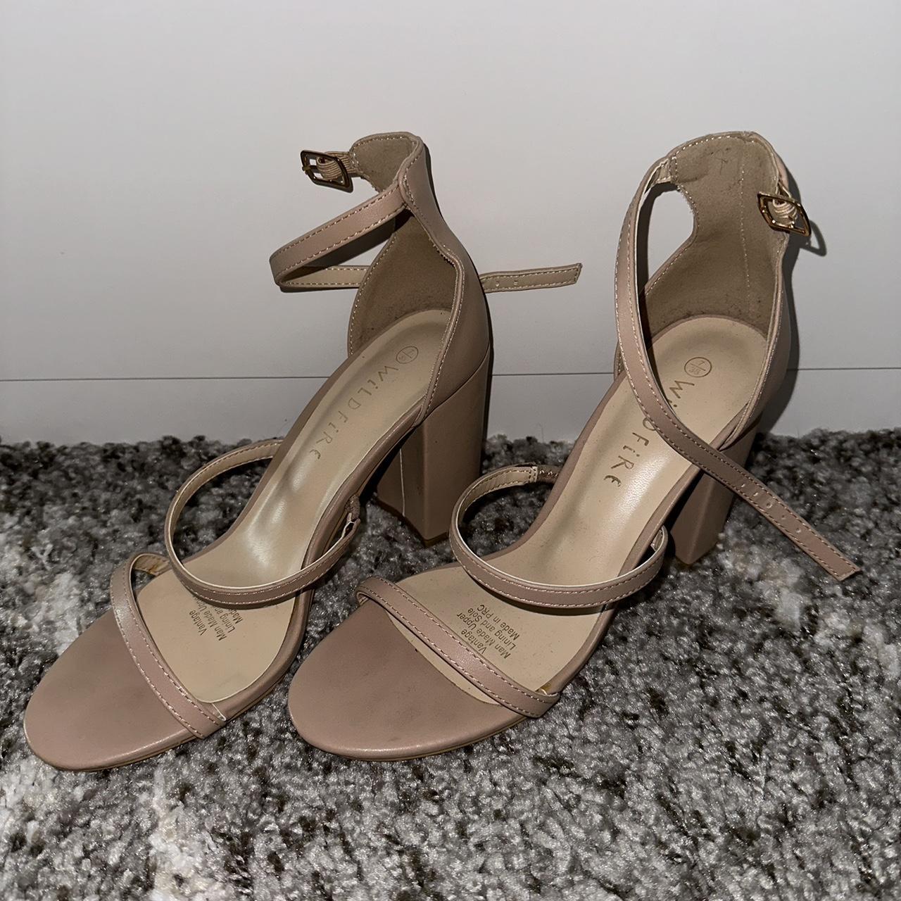 Nude heels outlet size 7