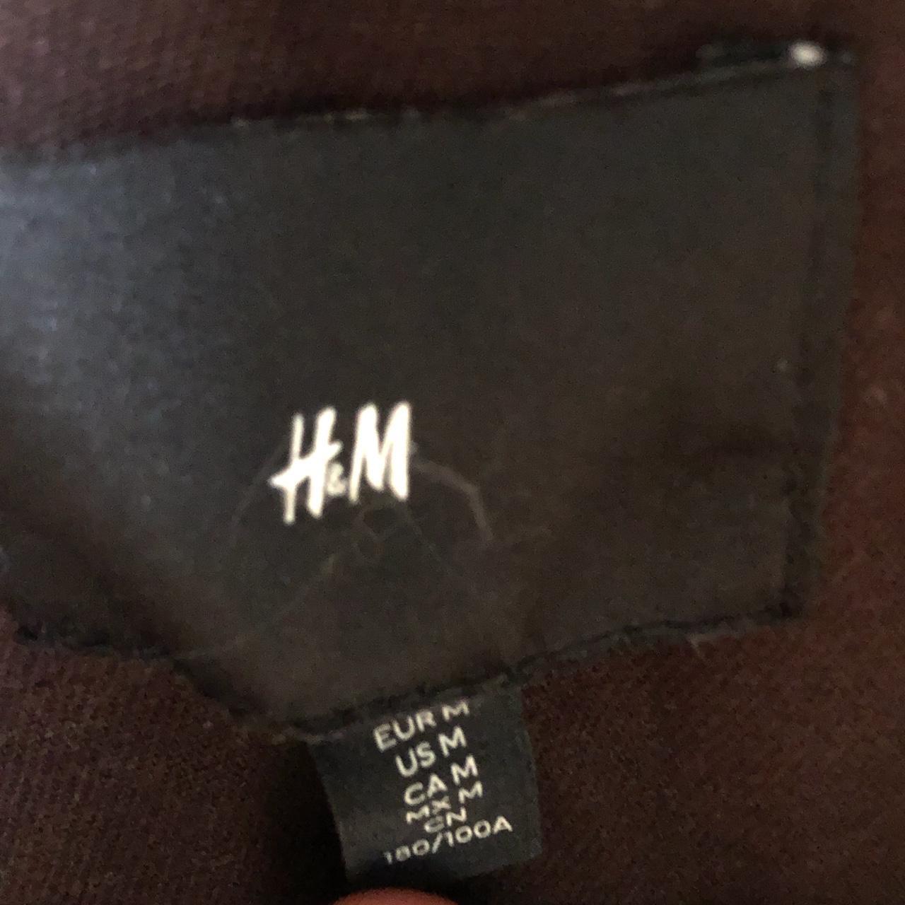 Men’s H&M brown jacket, size M. Barely worn! - Depop