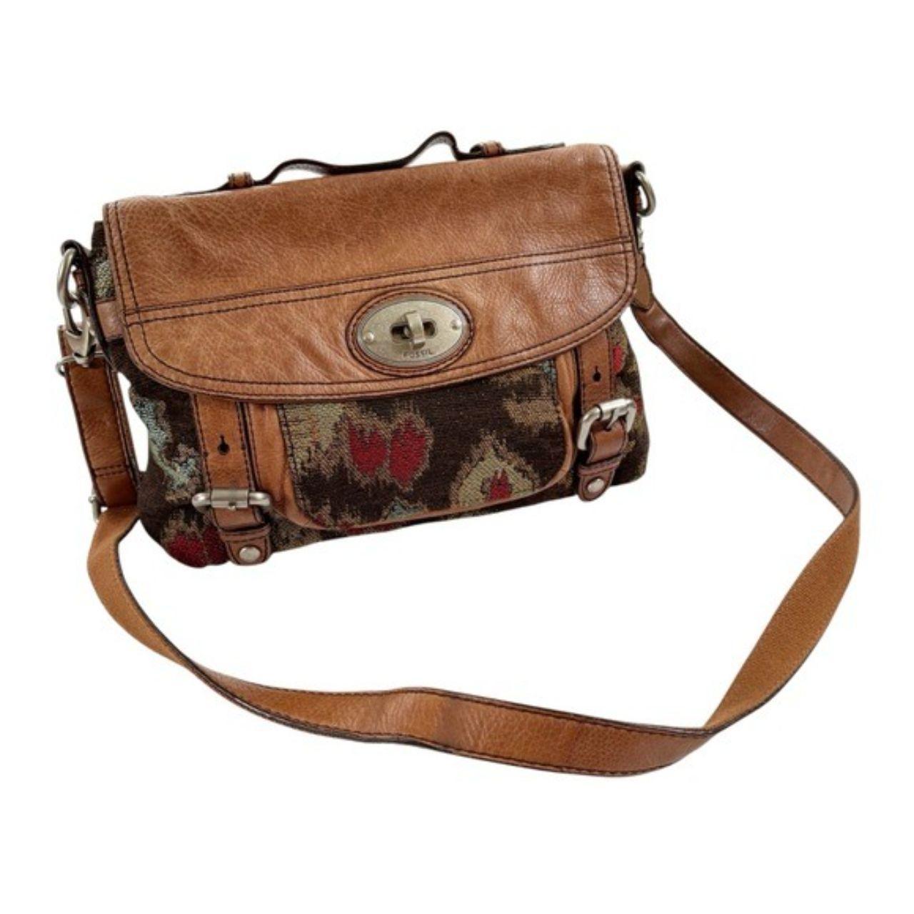Fossil Women's Satchels - Brown/Multi – Fossil Bo… - image 2