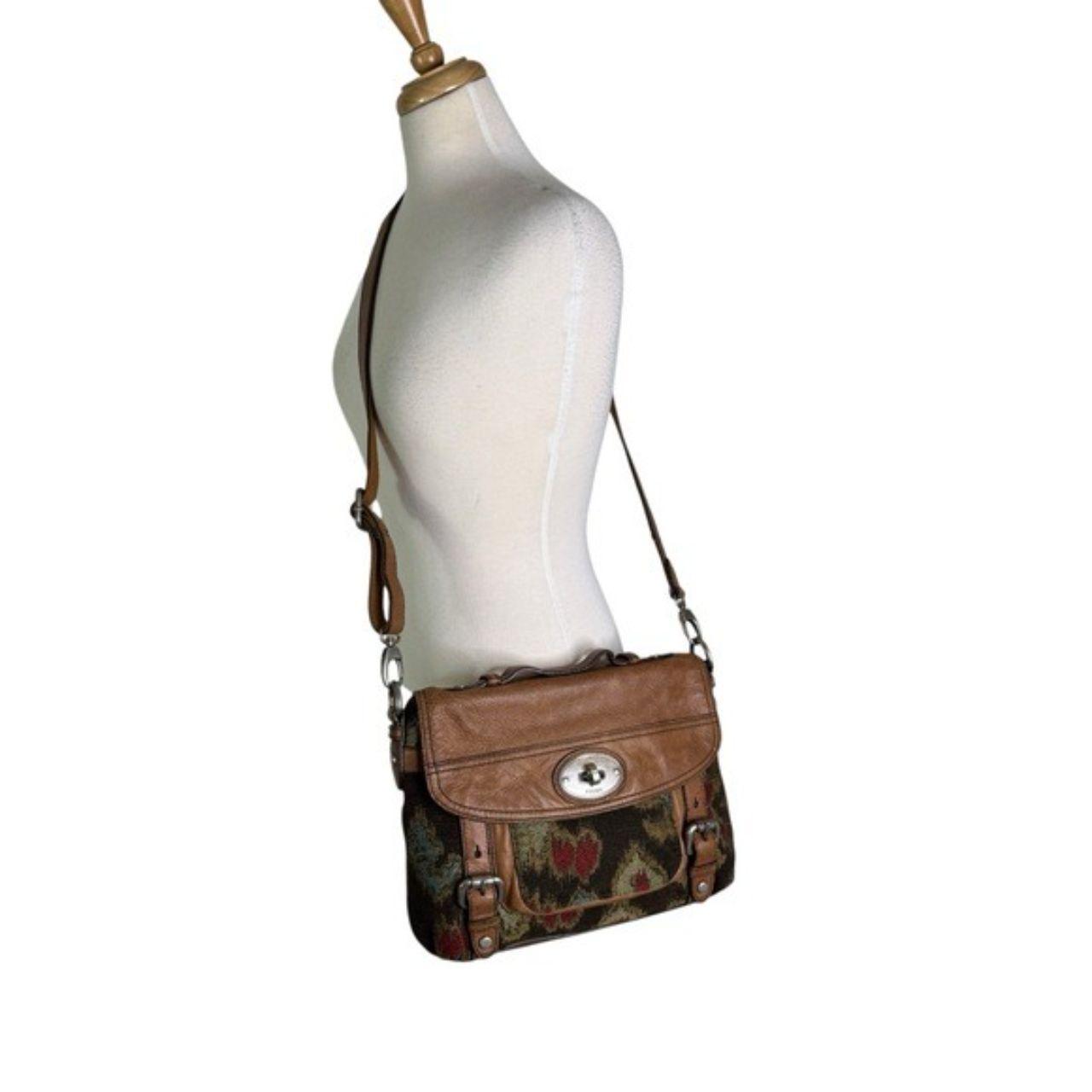 Fossil Women's Satchels - Brown/Multi – Fossil Bo… - image 3