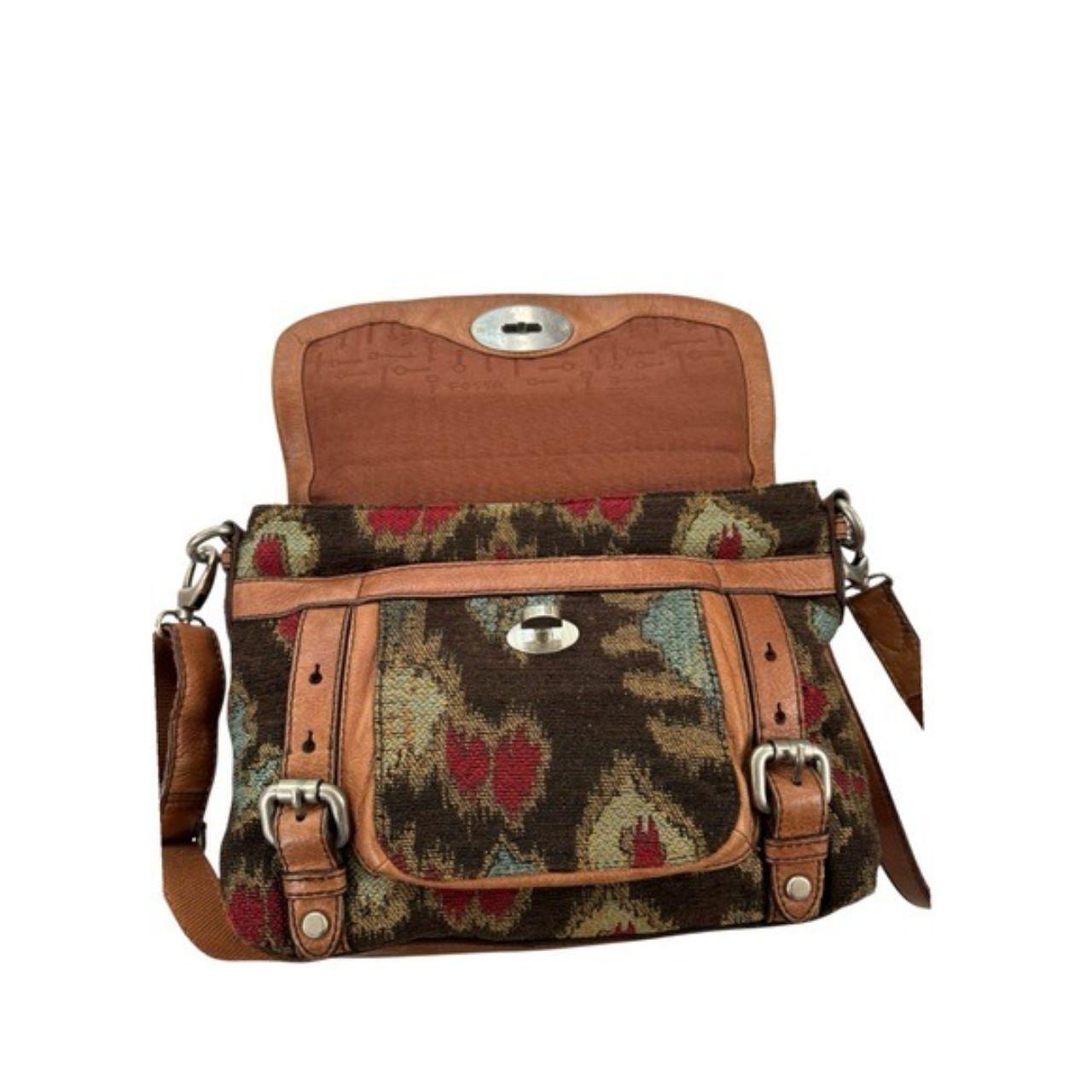Fossil Women's Satchels - Brown/Multi – Fossil Bo… - image 6