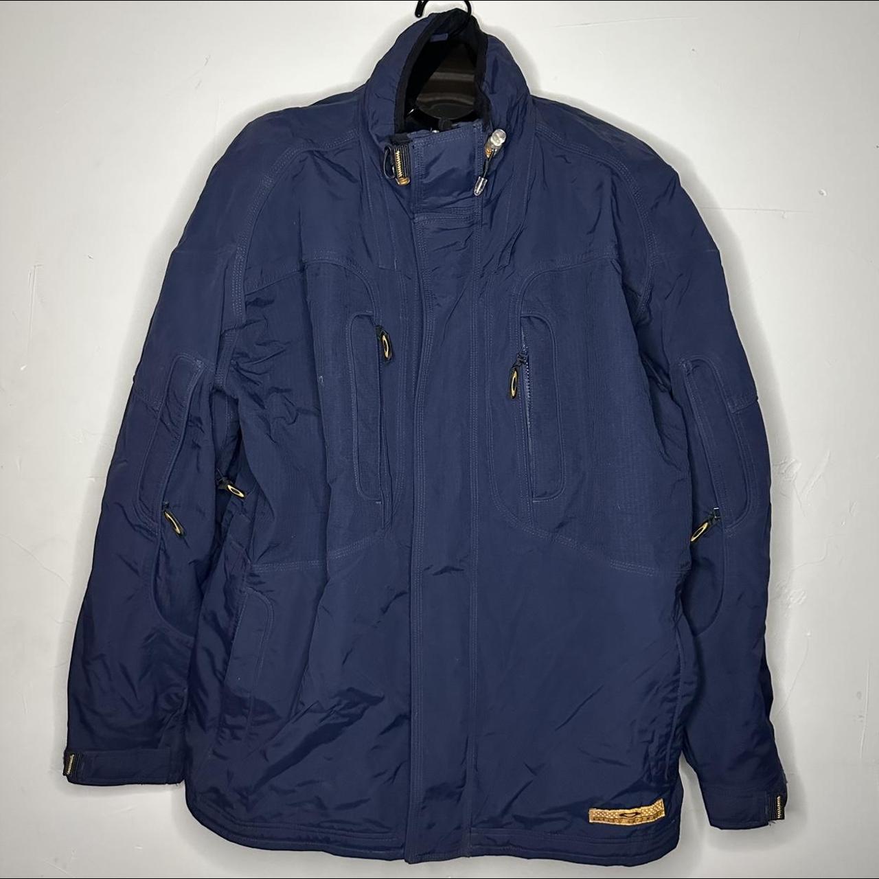 Oakley Men's Navy and Blue Jacket