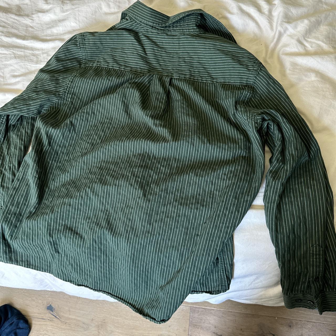 W.H. Belk Green button up Depop