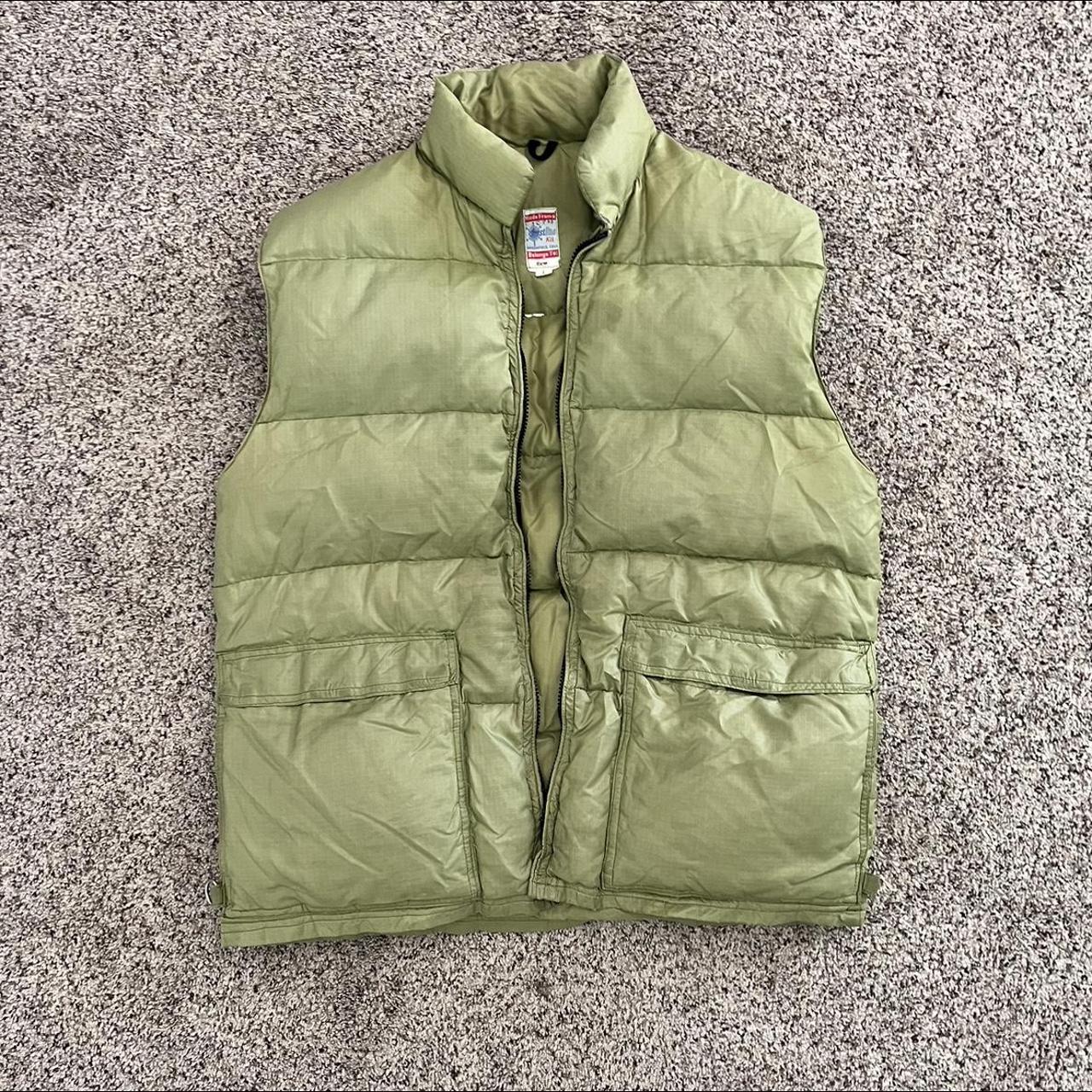 Men's Green Gilet | Depop