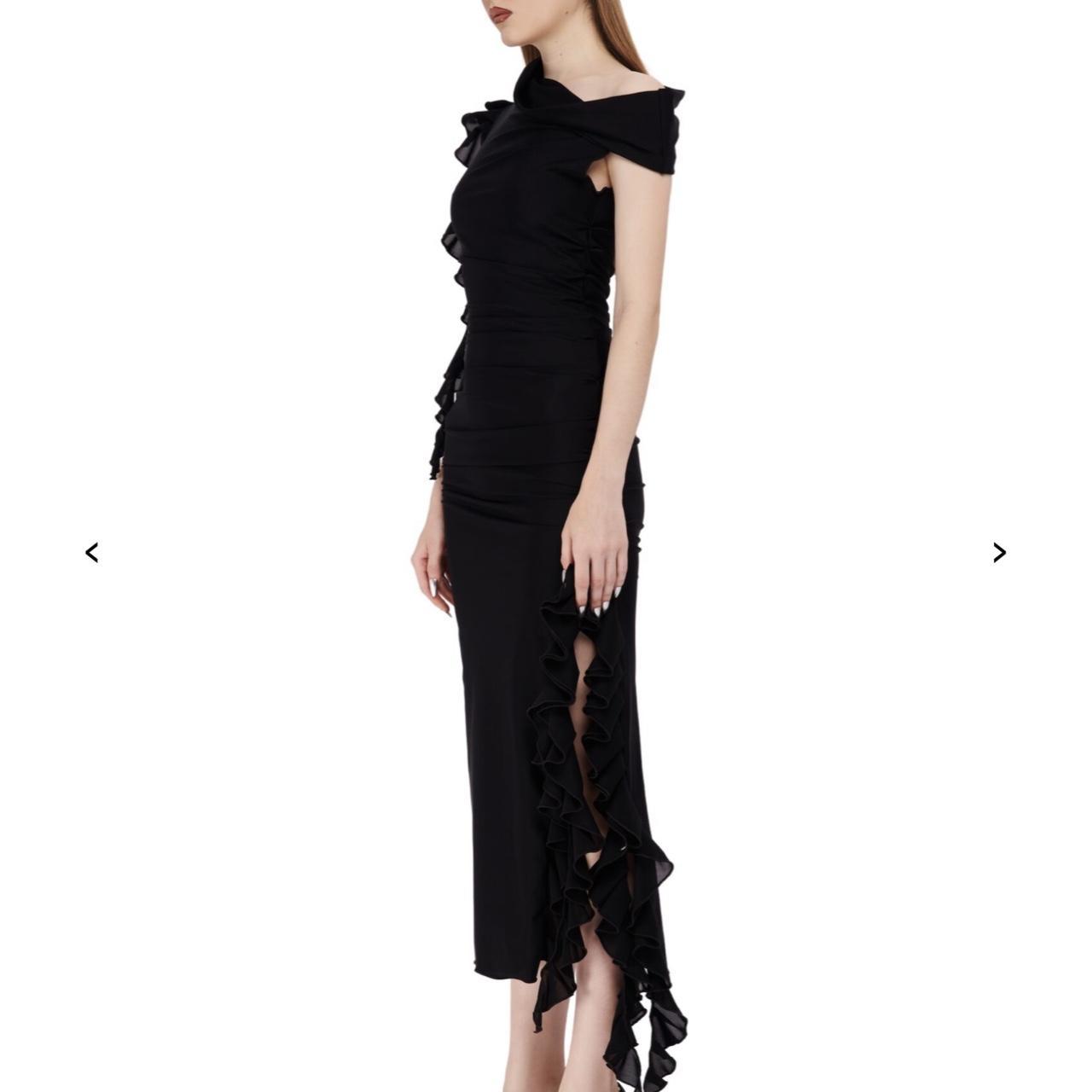 fanci club ruffle dress