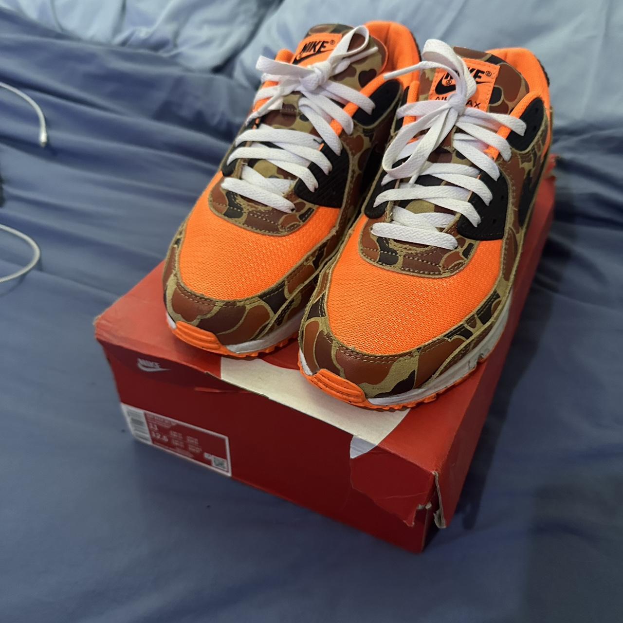 Air max 90 shops camo orange