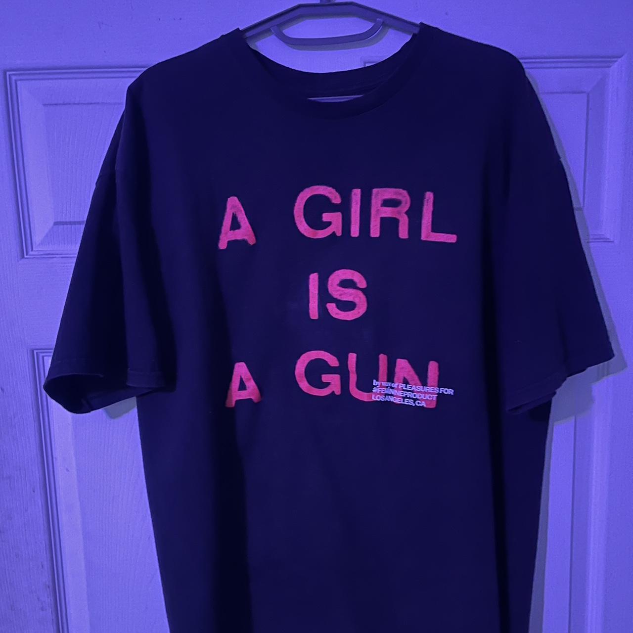 A girl is a gun tee hot sale